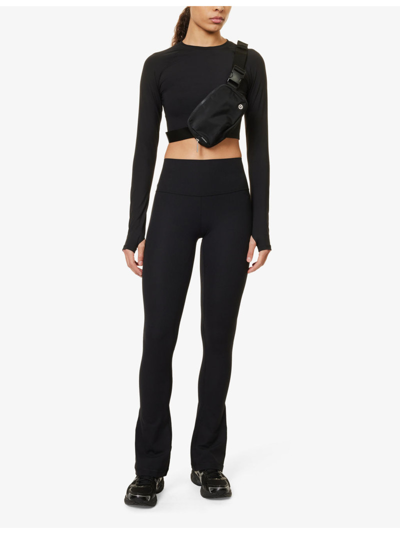 lululemon Align flared-leg high-rise stretch-woven leggings outlook