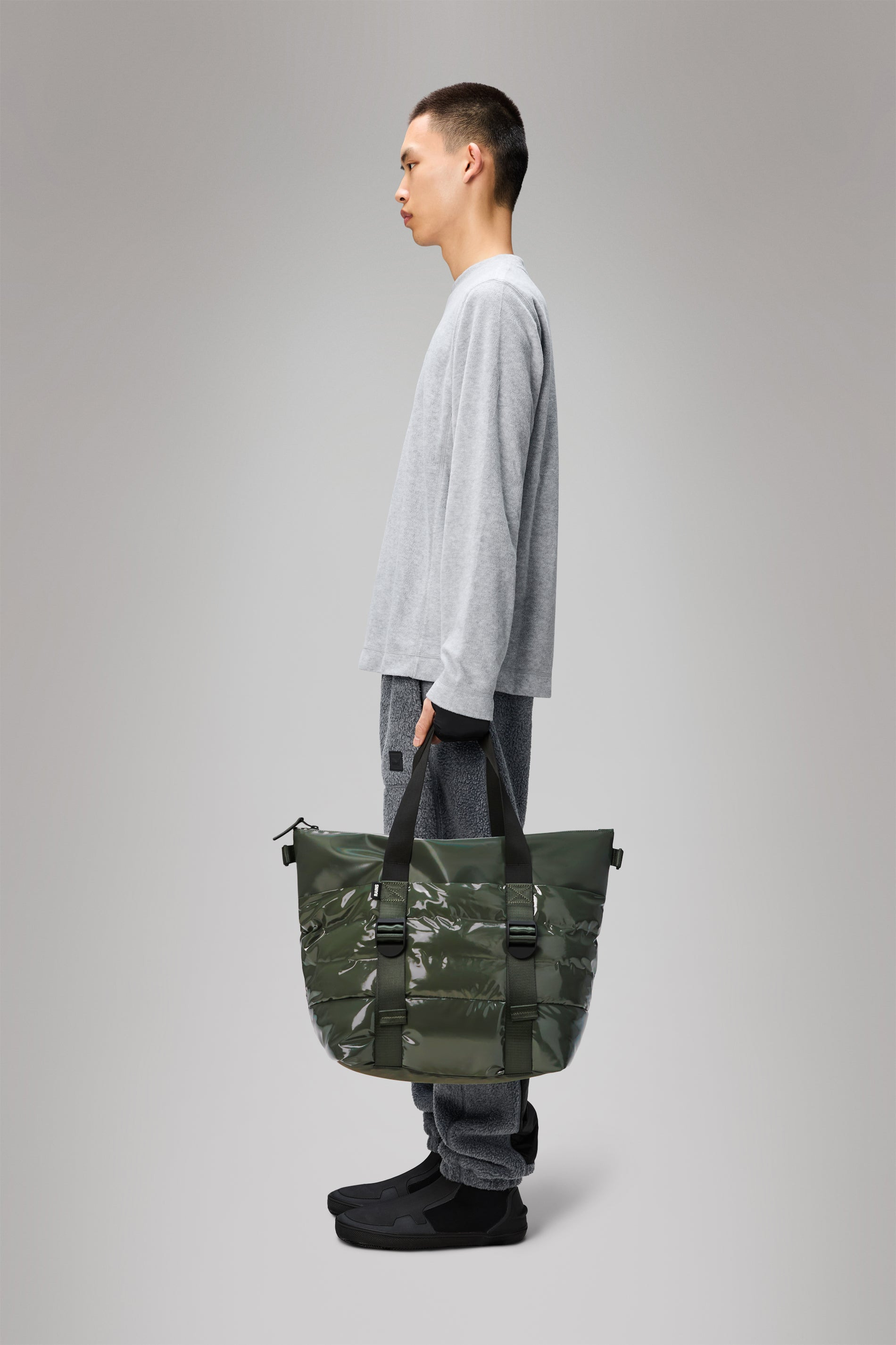 Puffer Mix Tote Bag Mini - 2