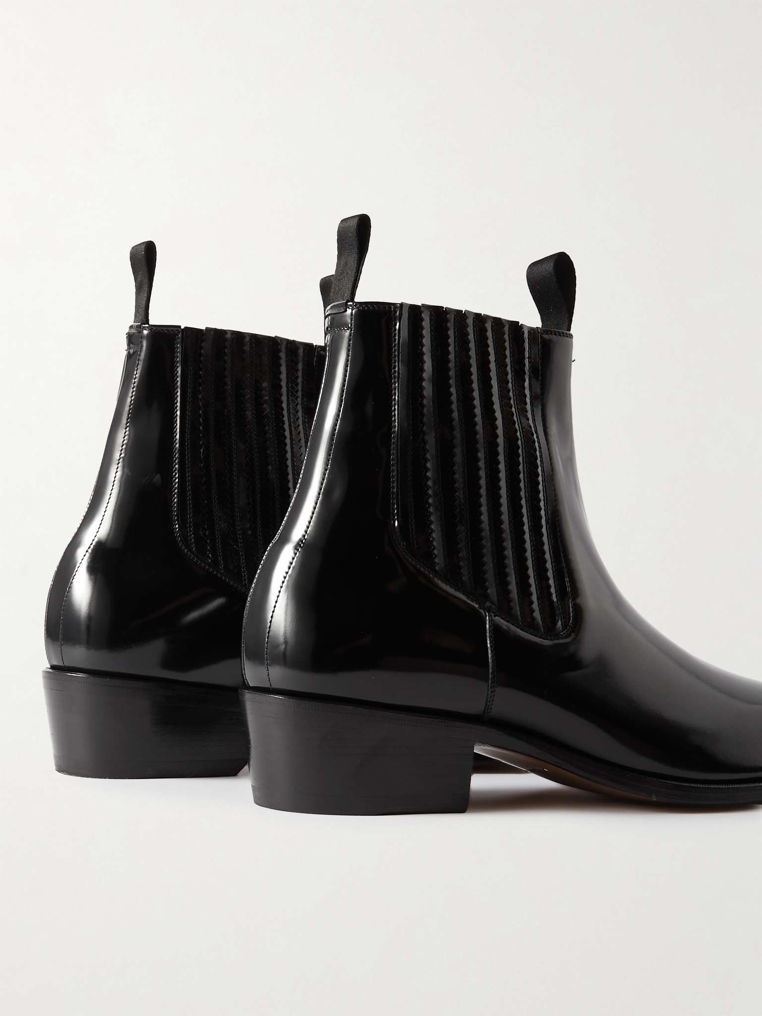 Bailey Patent-Leather Chelsea Boots - 5