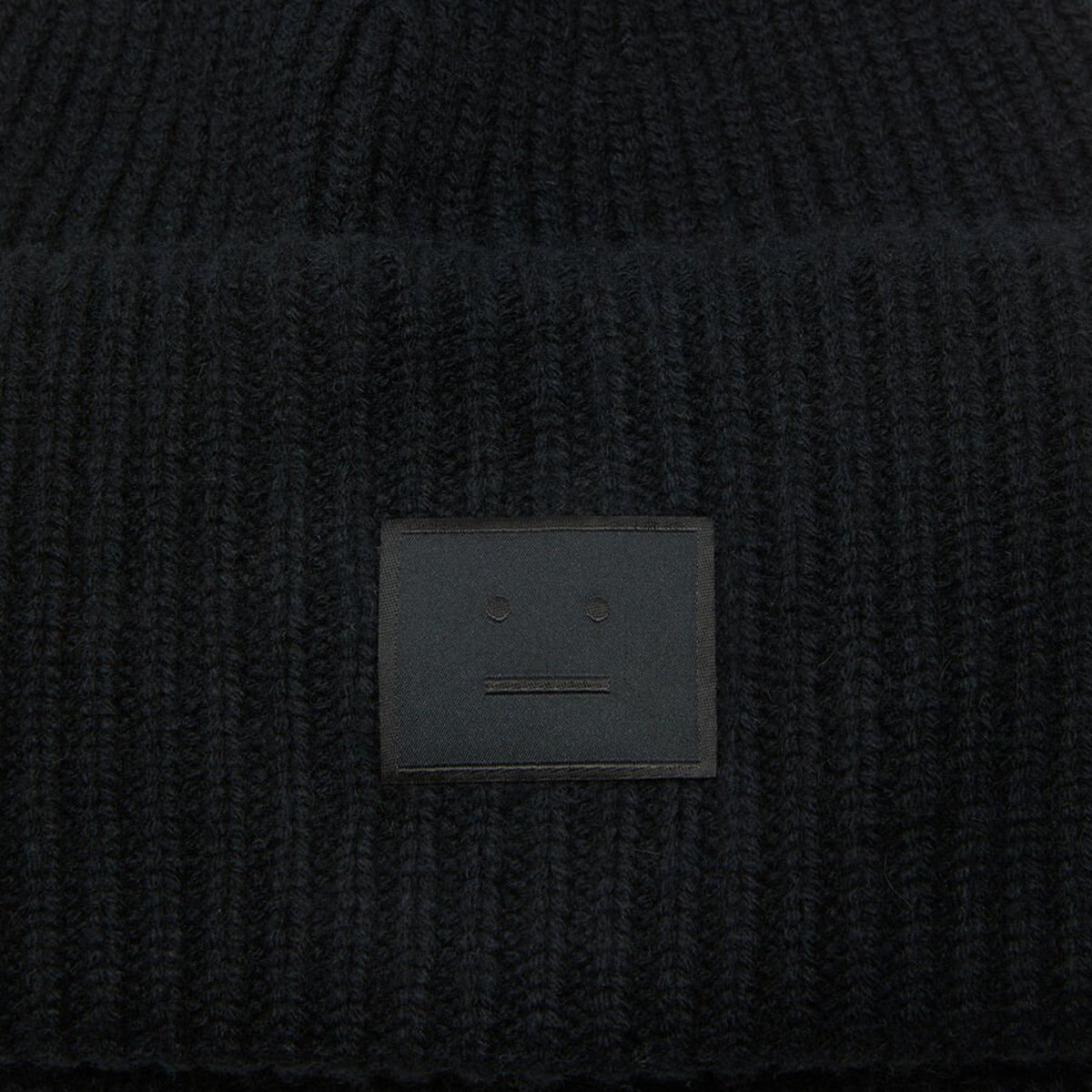 KNIT BEANIE (BLACK) - 2