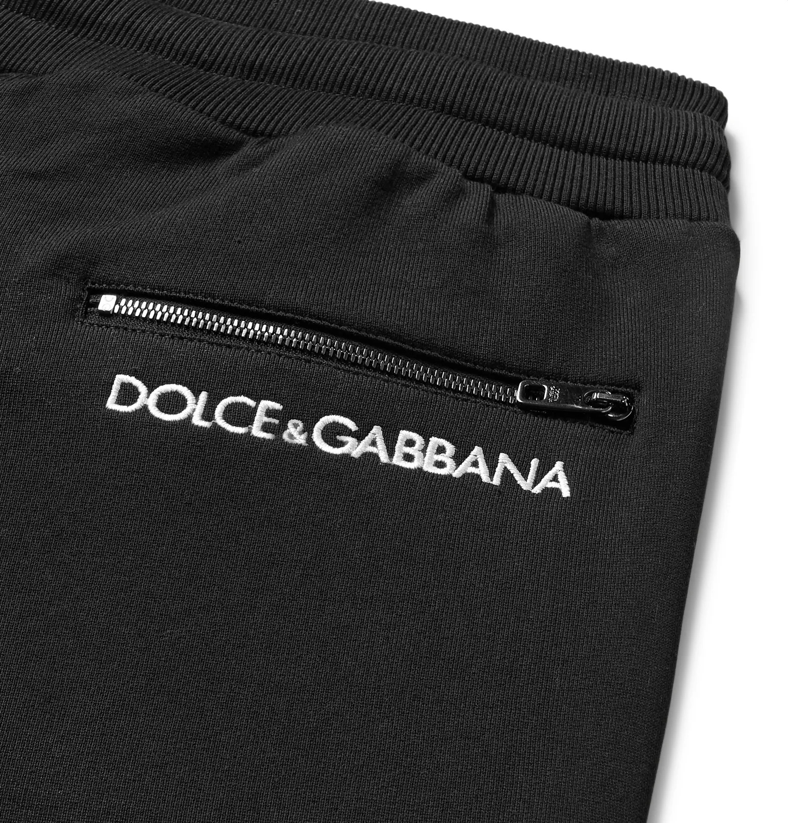 Slim-Fit Tapered Logo-Embroidered Loopback Cotton-Jersey Sweatpants - 6