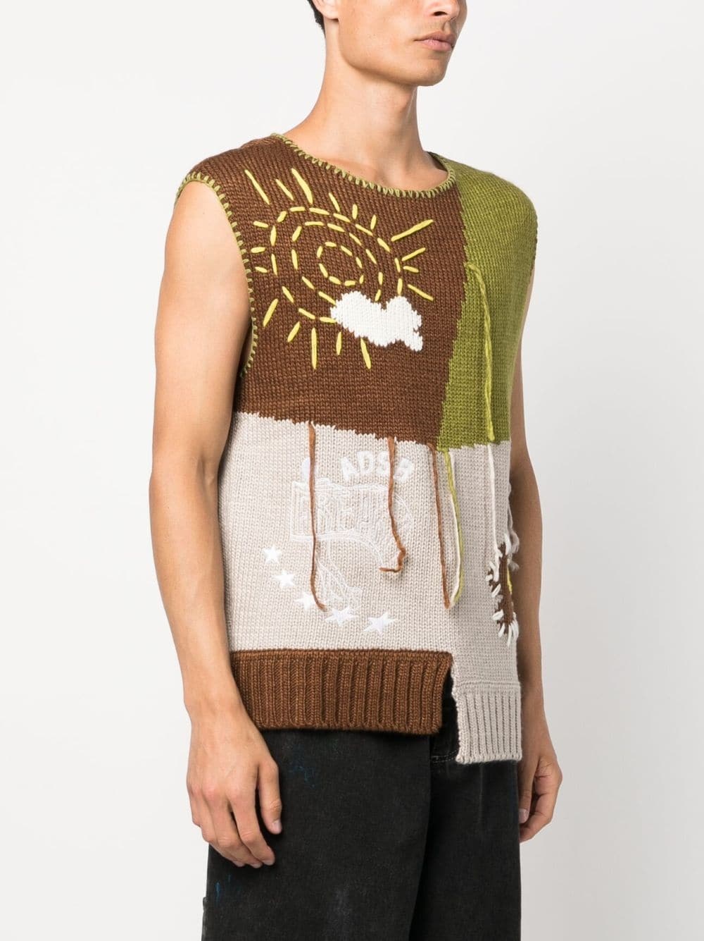 Freak ADSB knit vest - 3