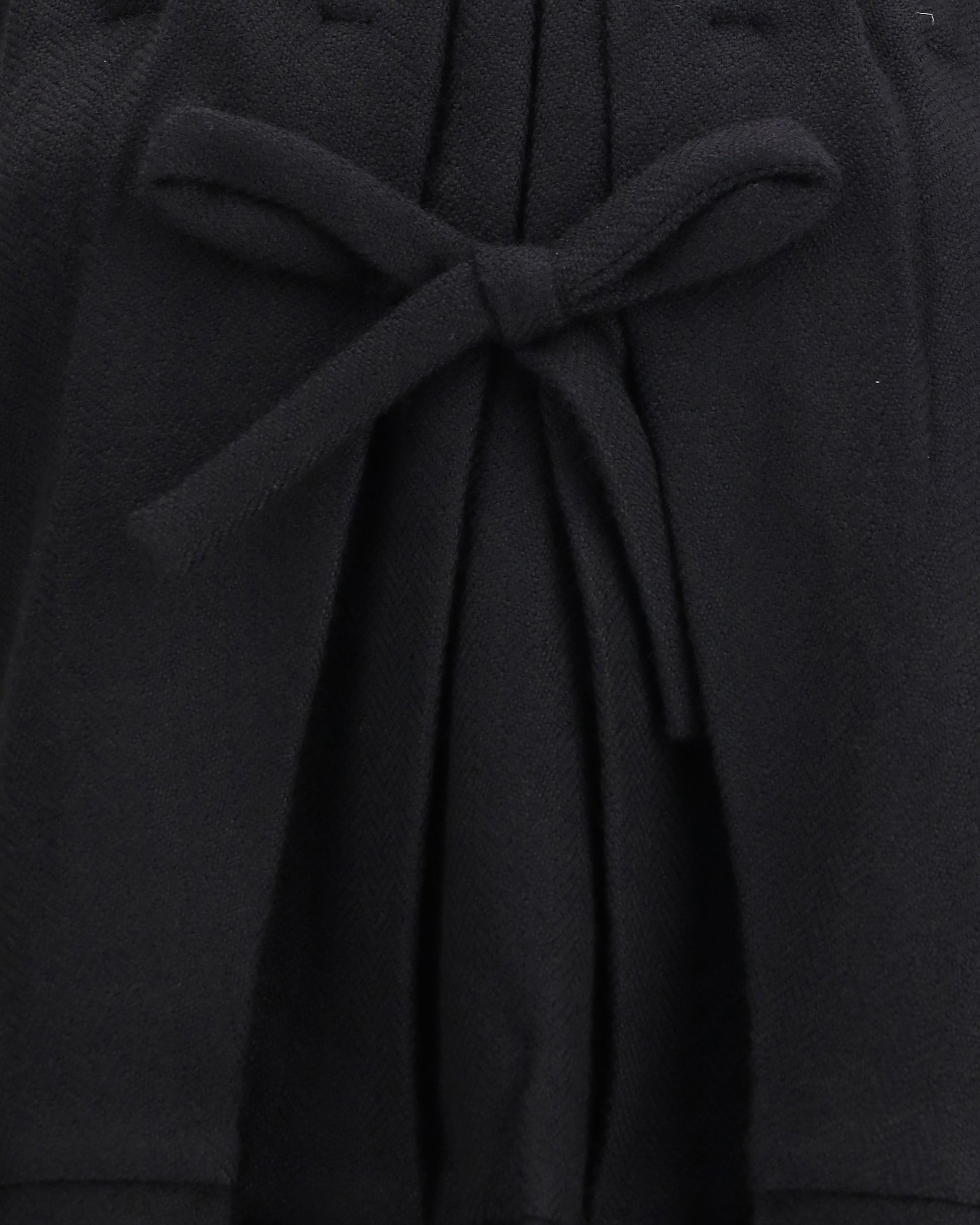Black strapless Dress with a bow - 3