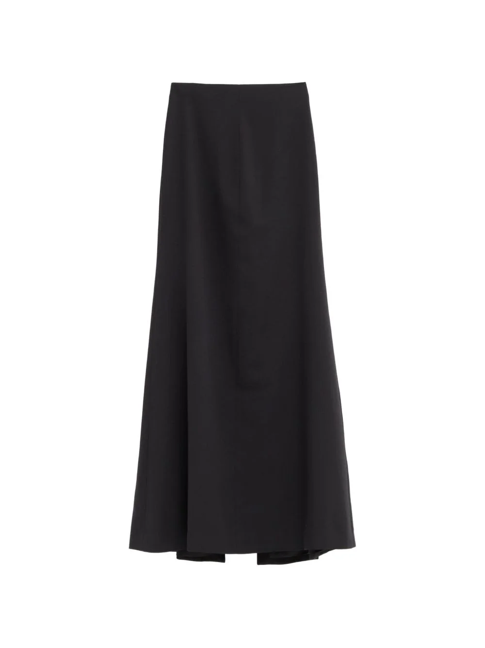 rear-slit midi skirt - 1