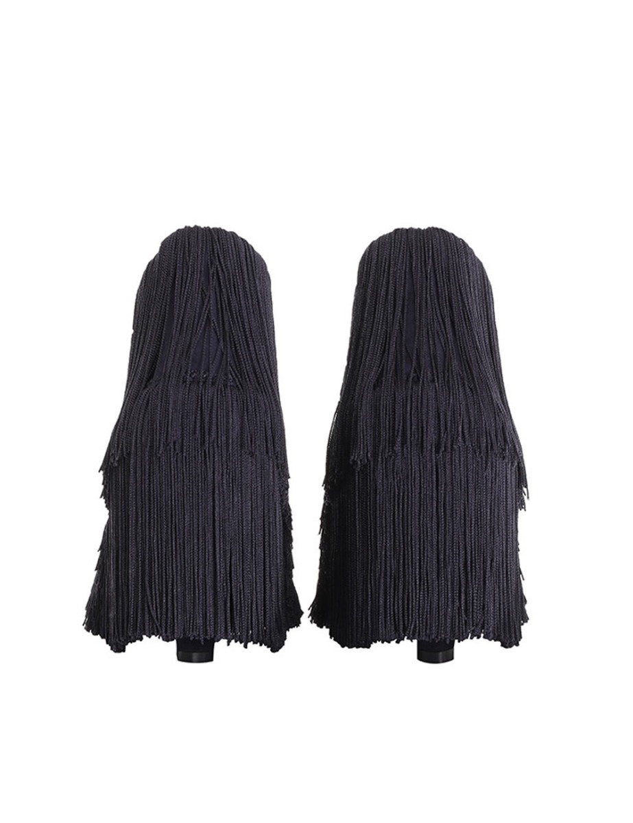 FRINGE ANKLE BOOT - 6