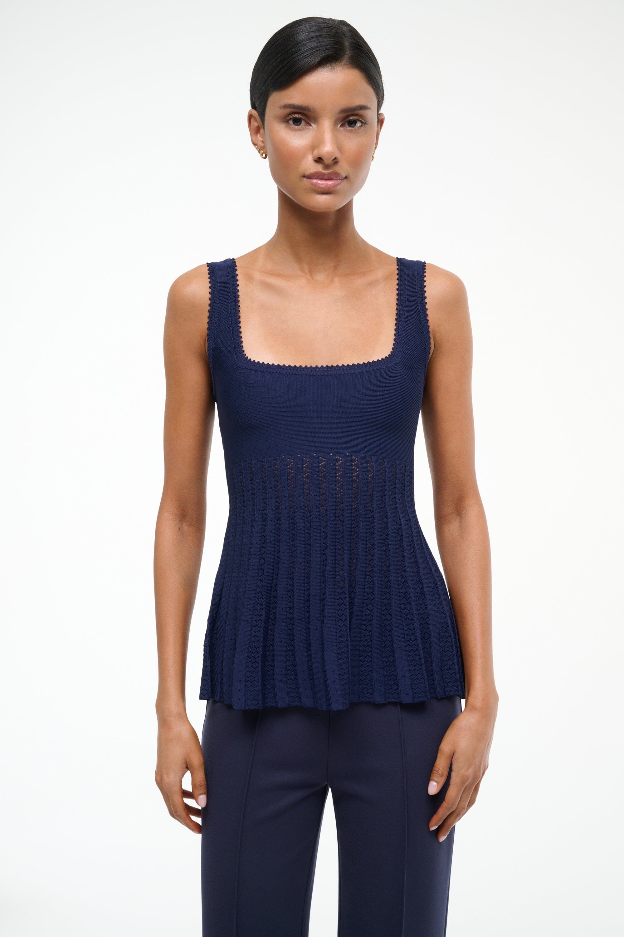STAUD ELLEN TOP NAVY - 3
