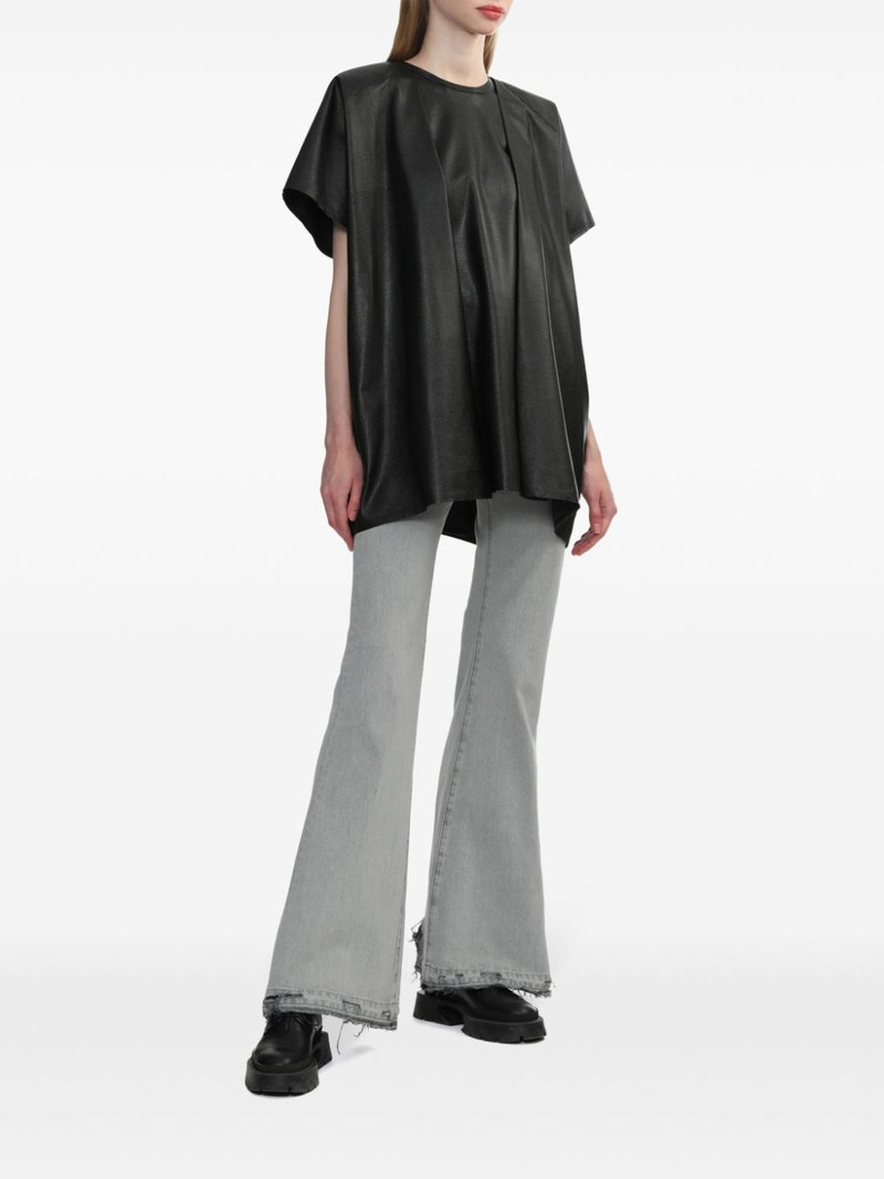 Junya Watanabe distressed flared jeans outlook
