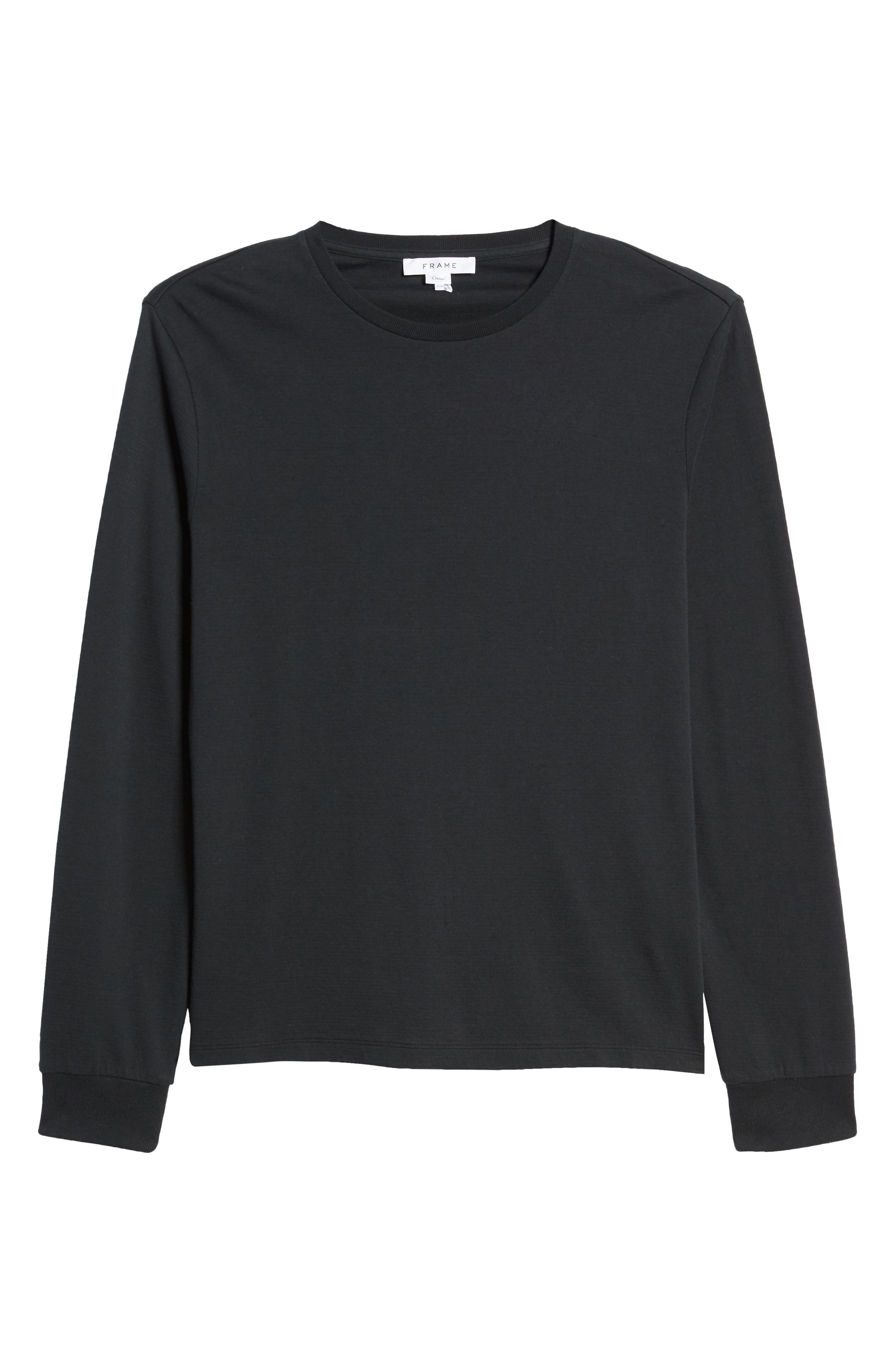 Duo Fold Long Sleeve Cotton T-Shirt - 5