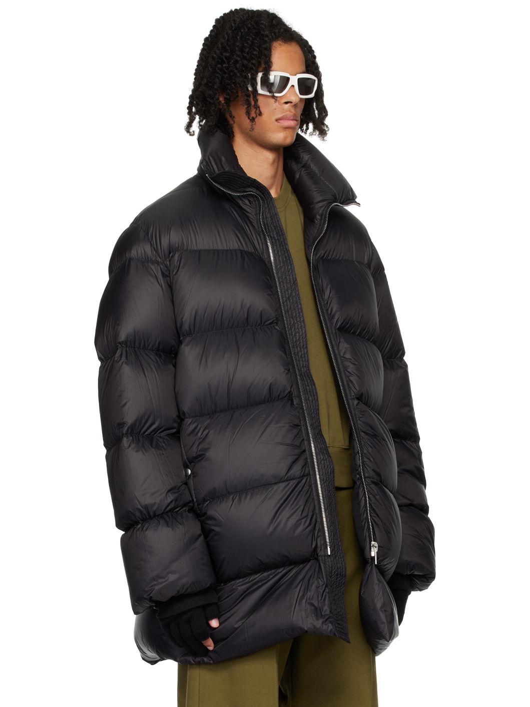 Black Porterville Turtle Down Coat - 2