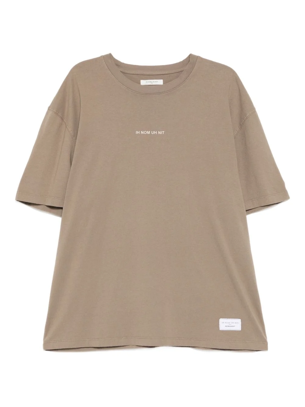 silicone logo T-shirt - 1