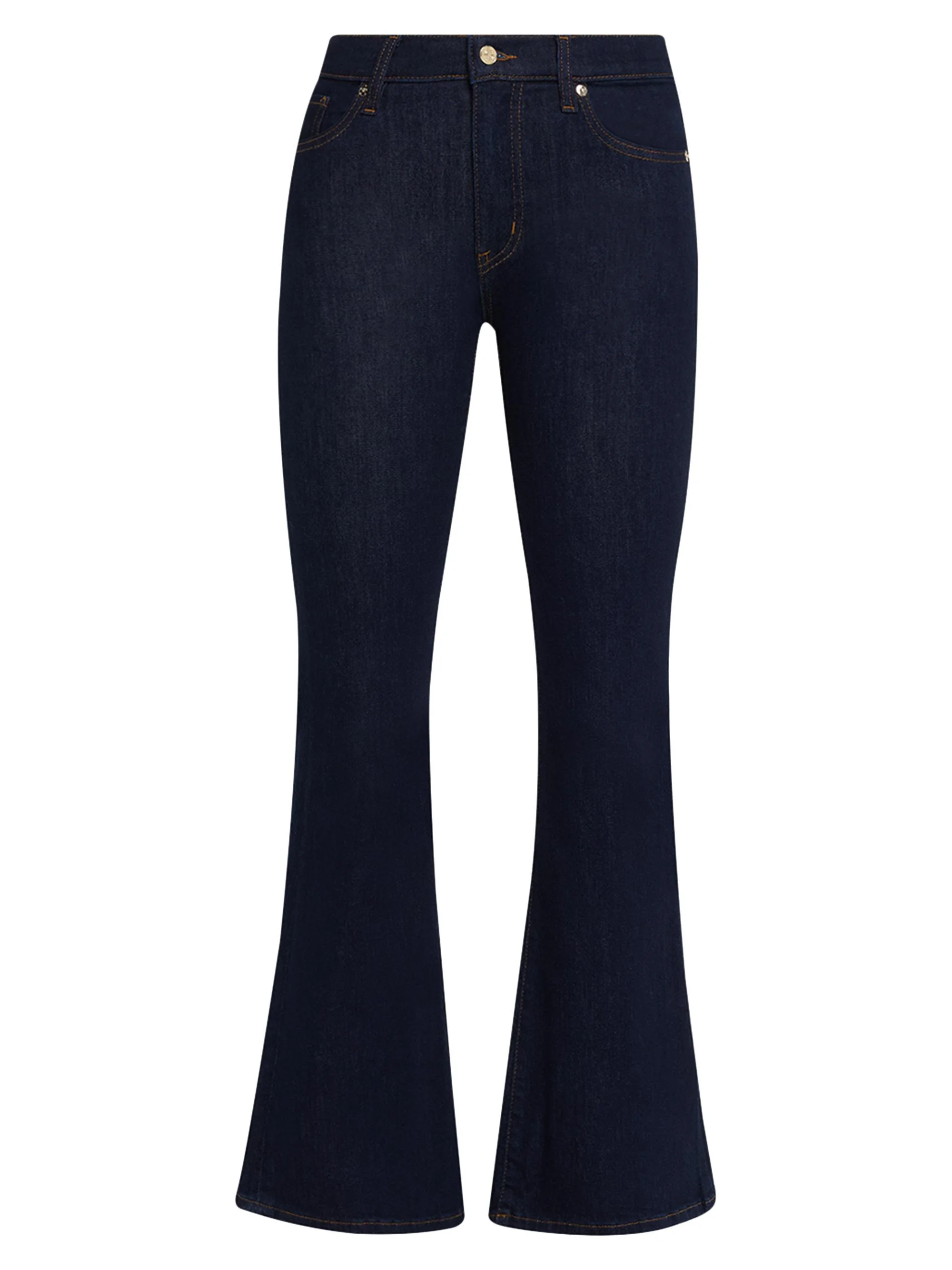 Women's The Icon Mid-Rise Stretch Flare Jeans - Rinse - 1