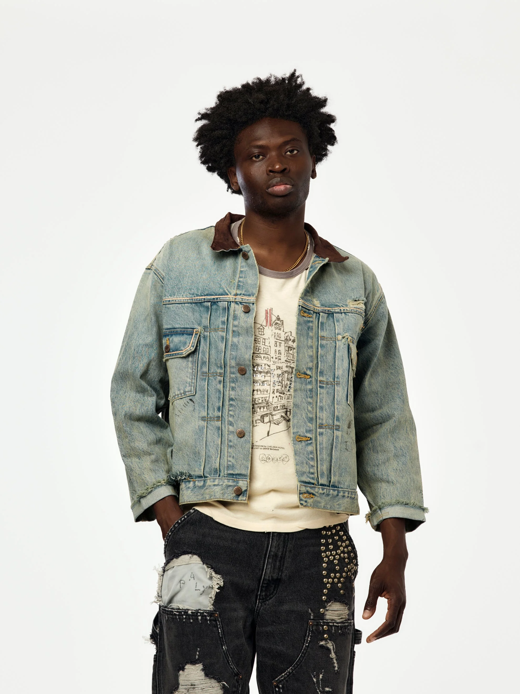 BUFFALO 66 DENIM JACKET (DENIM) - 1