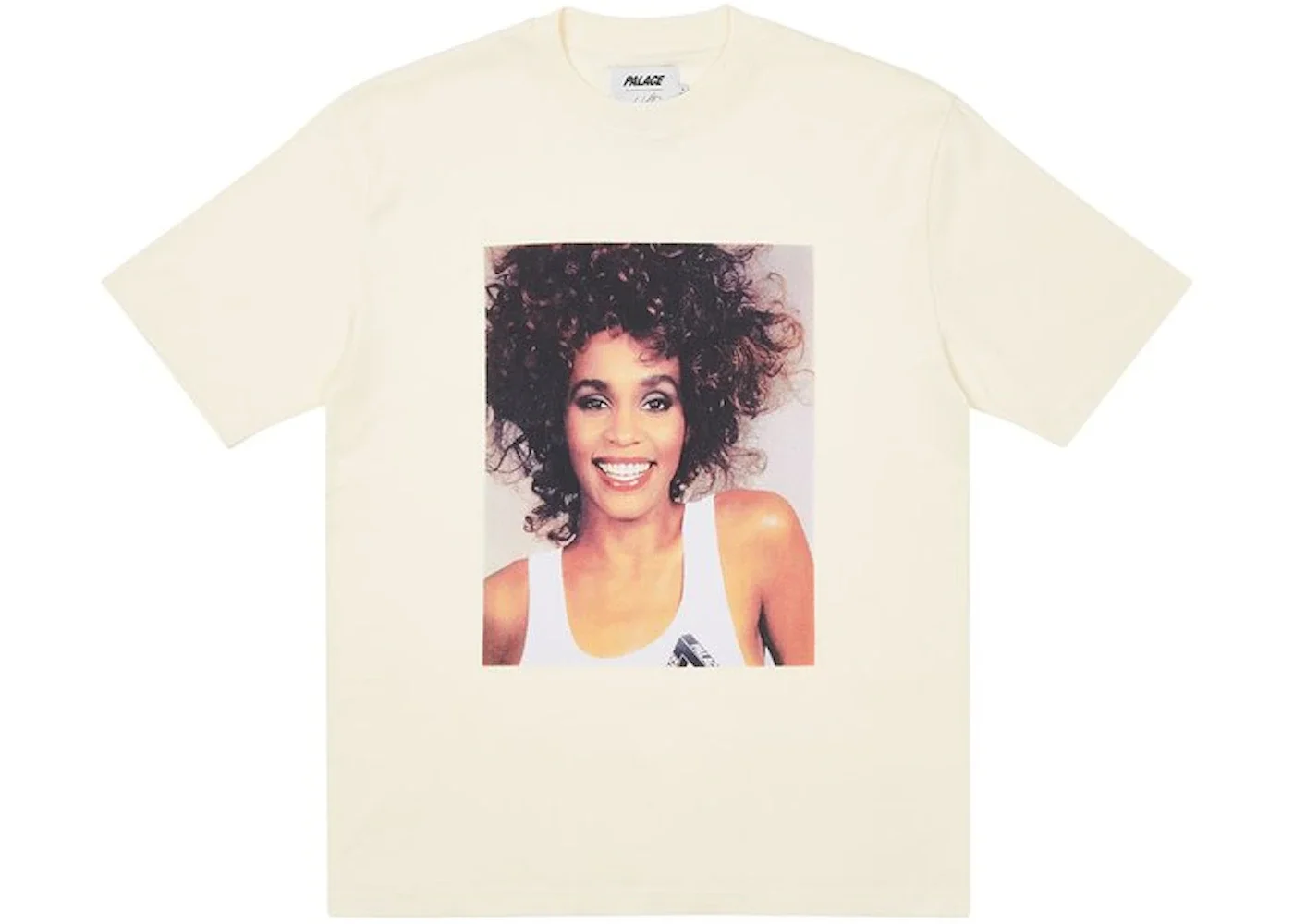 Palace Houston Photo T-Shirt Off White - 1