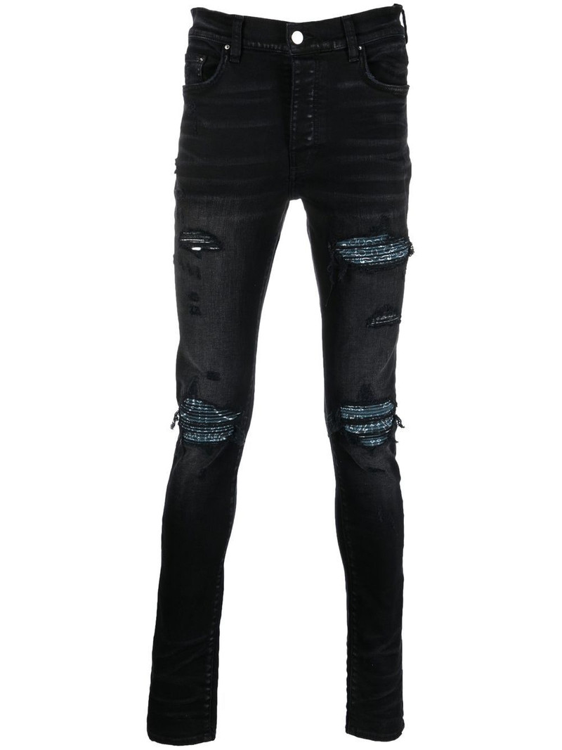 distressed skinny jeans 1