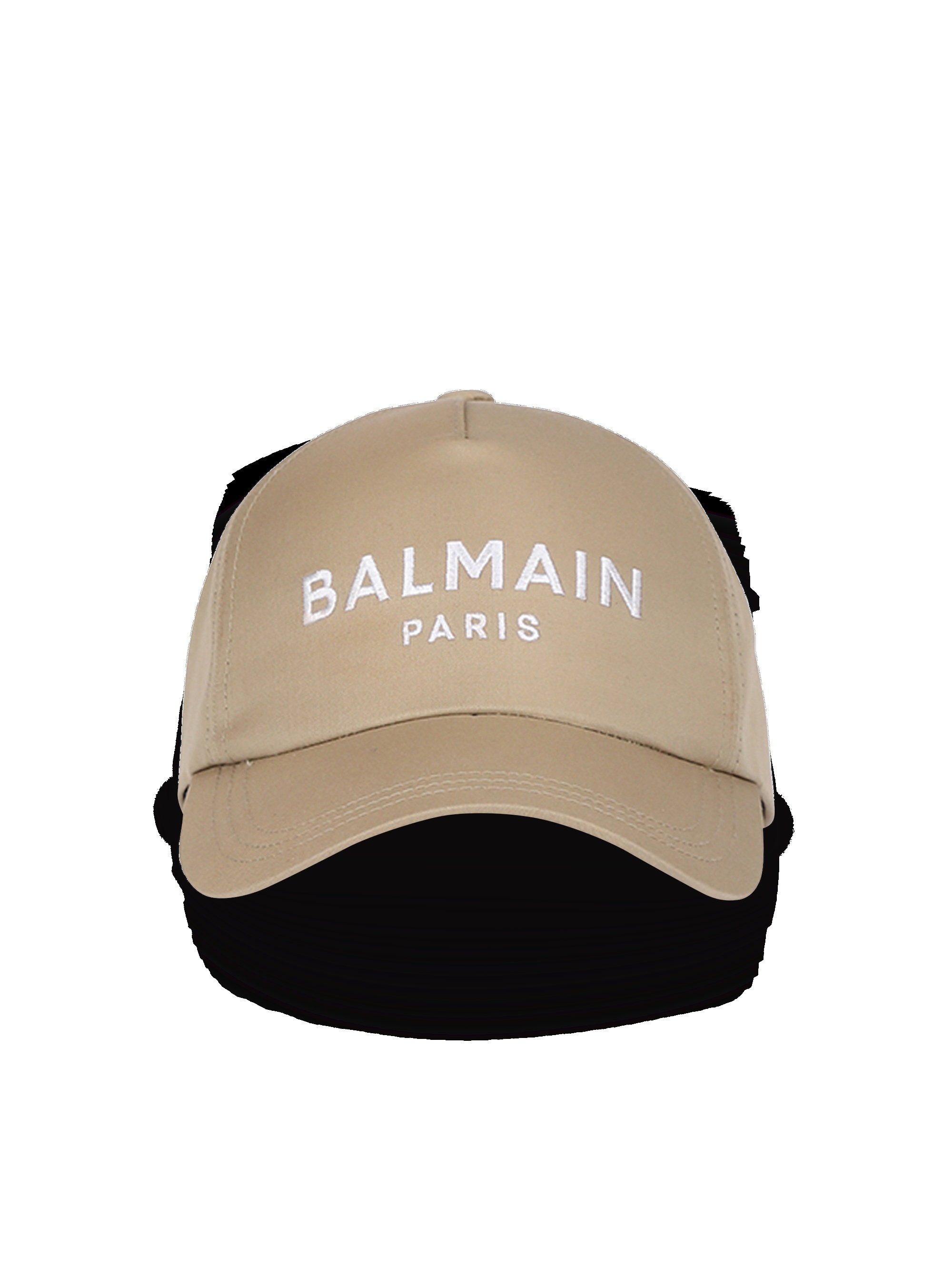 Cotton cap with Balmain Paris logo - 1
