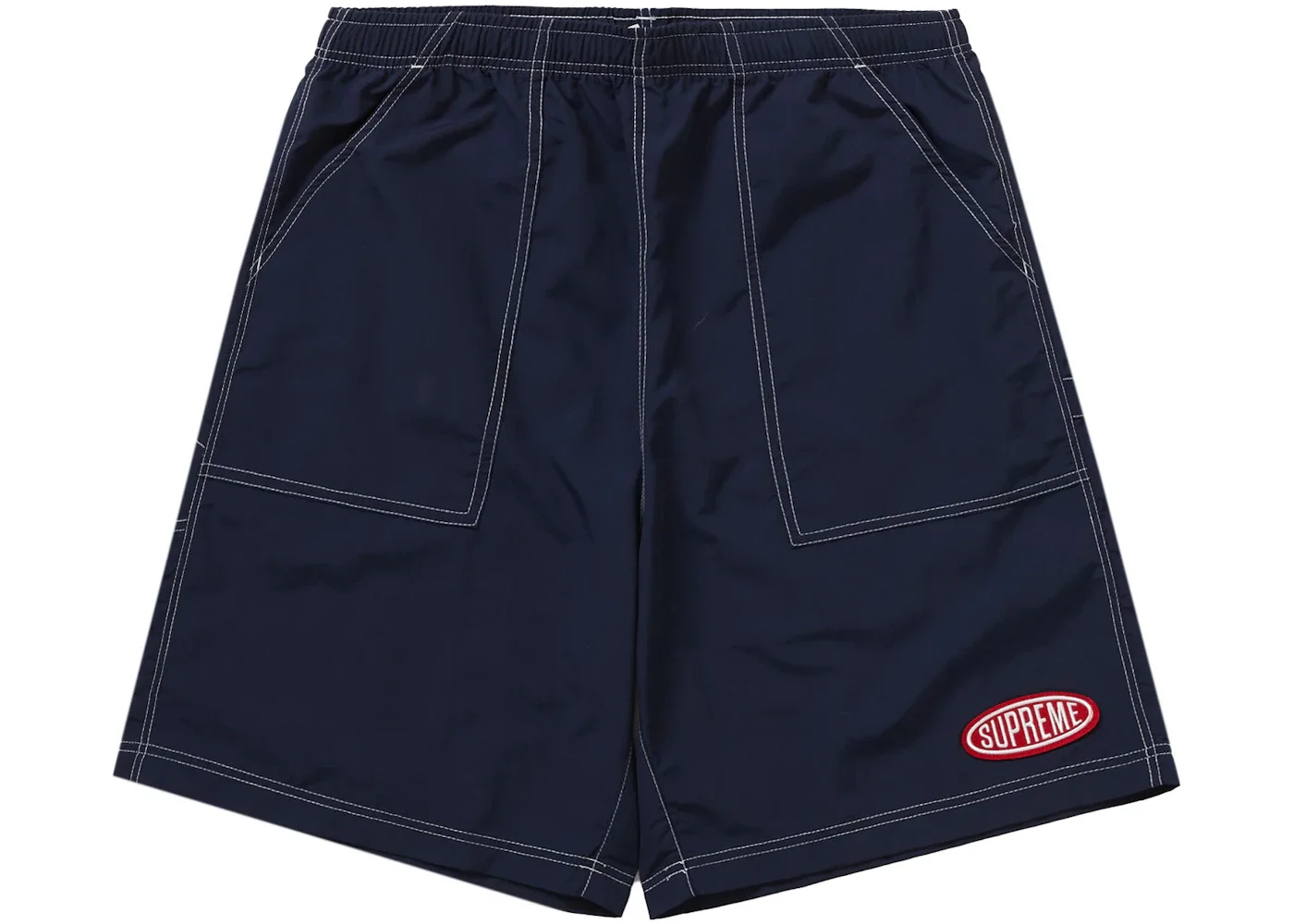 Supreme Nylon Painter Short Navy - 1