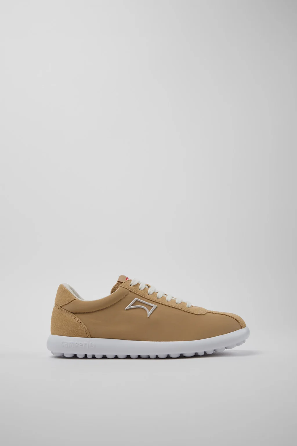 Pelotas XLite Beige Recycled PET and Nubuck Women's Sneakers. - 1