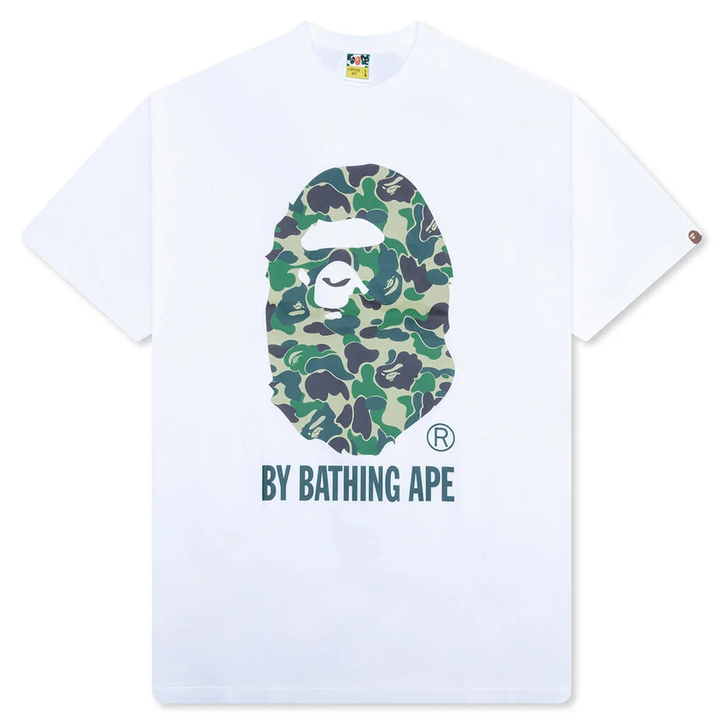 ABC CAMO BY BATHING APE TEE - WHITE/GREEN - 1