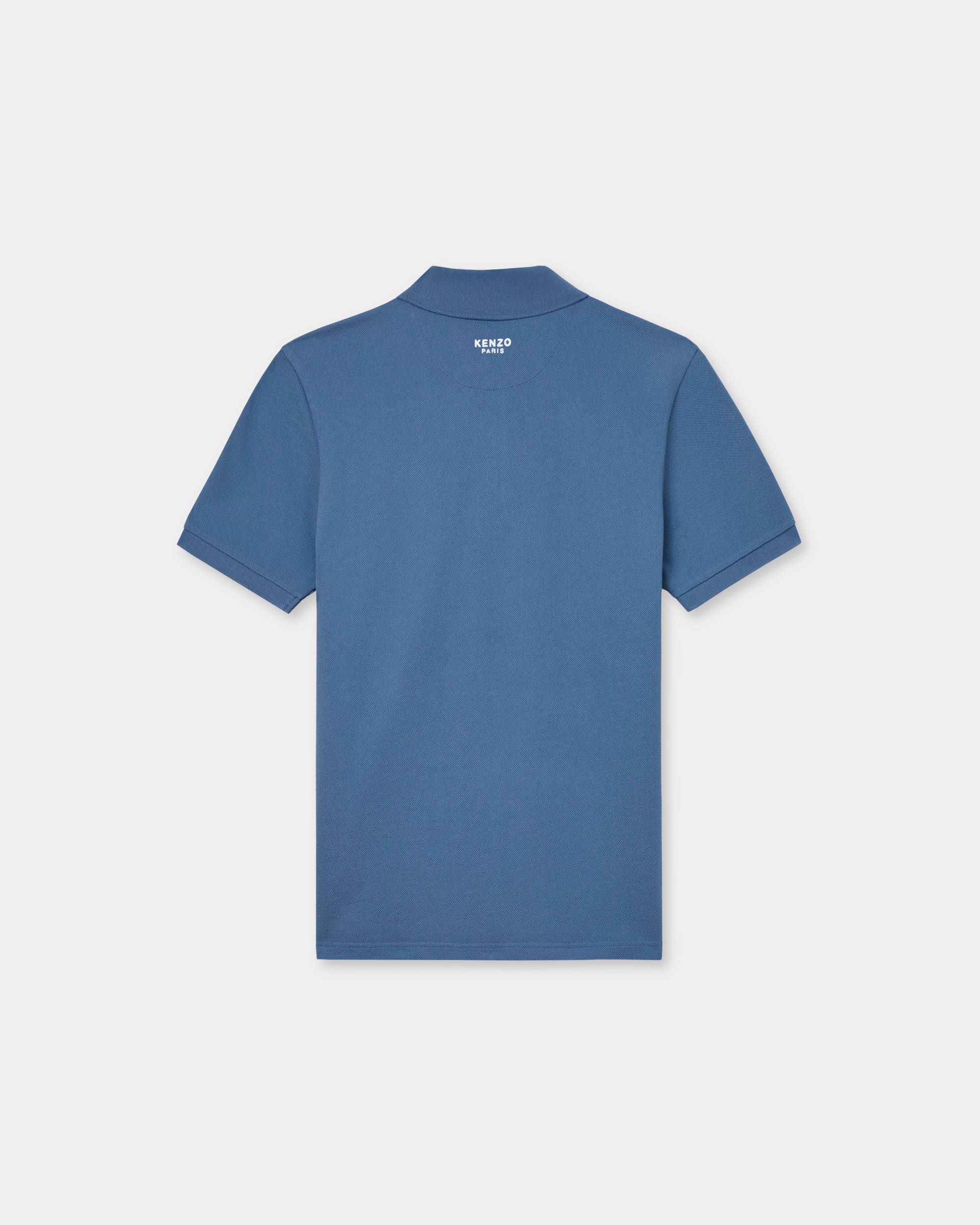 'KENZO Pop' embroidered slim polo in cotton - 2