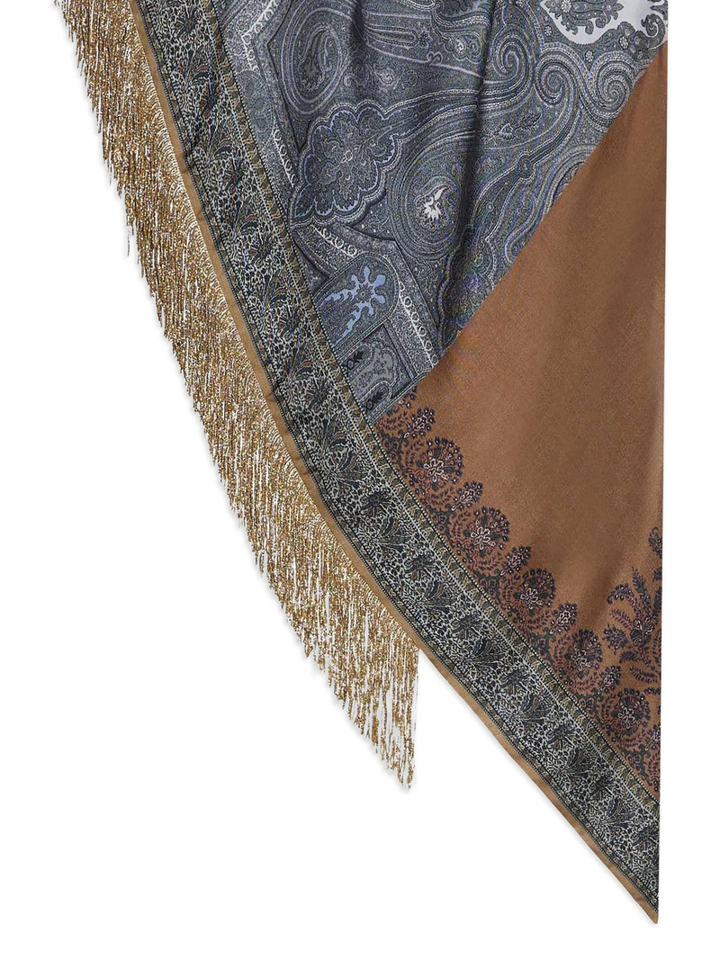 Pierre-Louis Mascia Triangular Shawl 90x90cm outlook