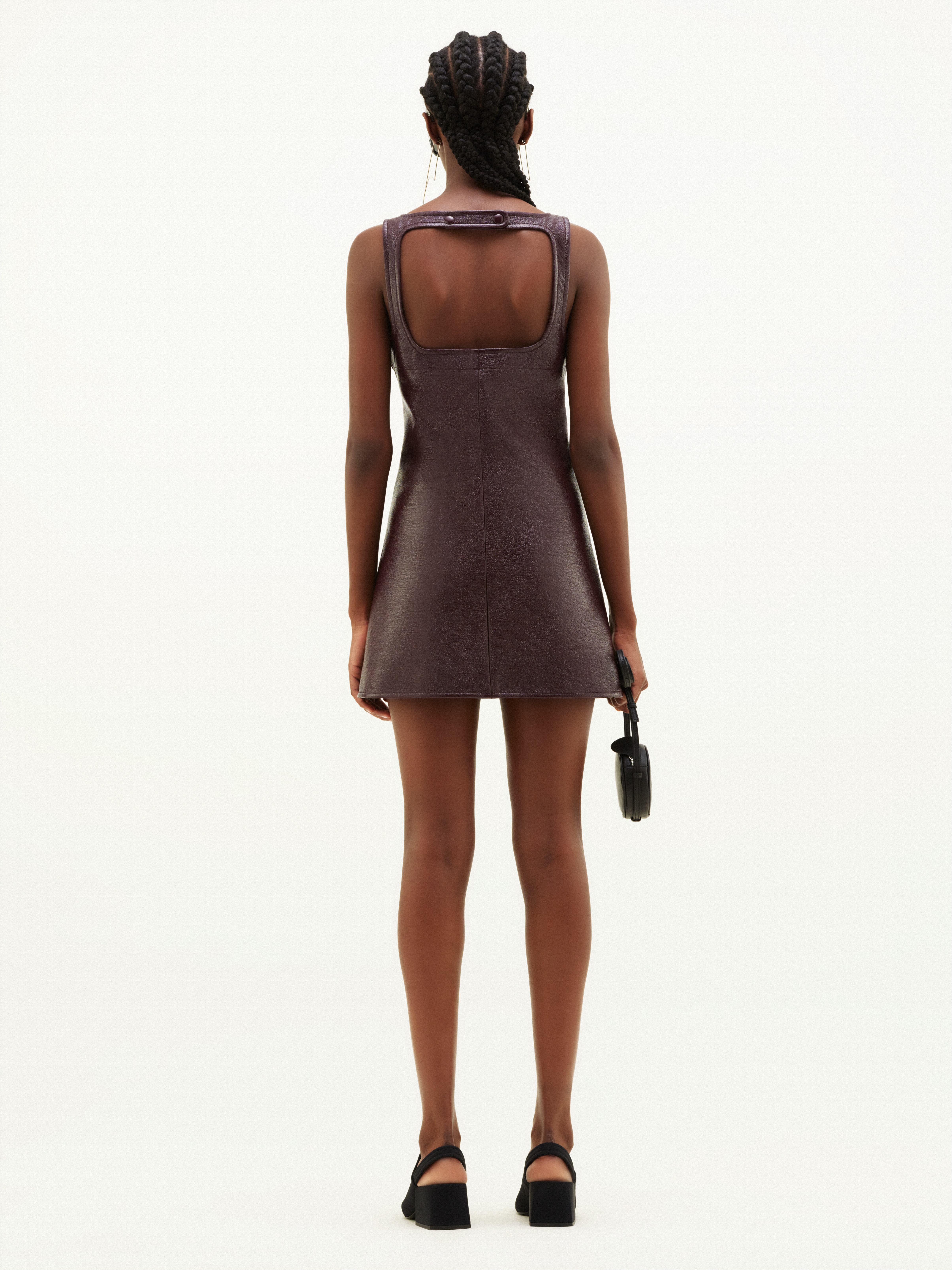 REEDITION VINYL DRESS - 4