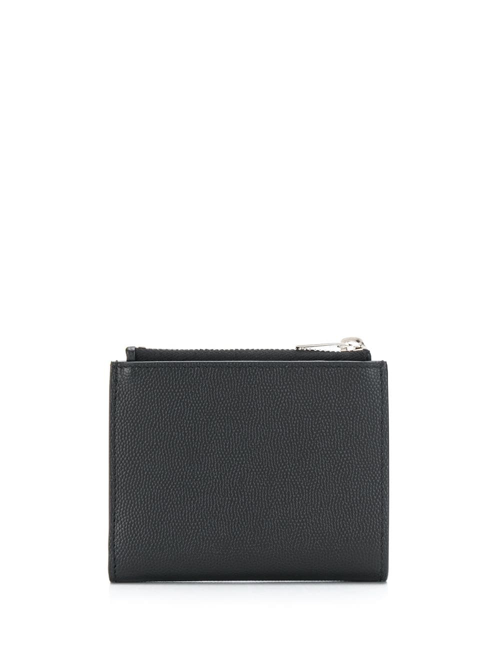 grainy zipped card case - 2