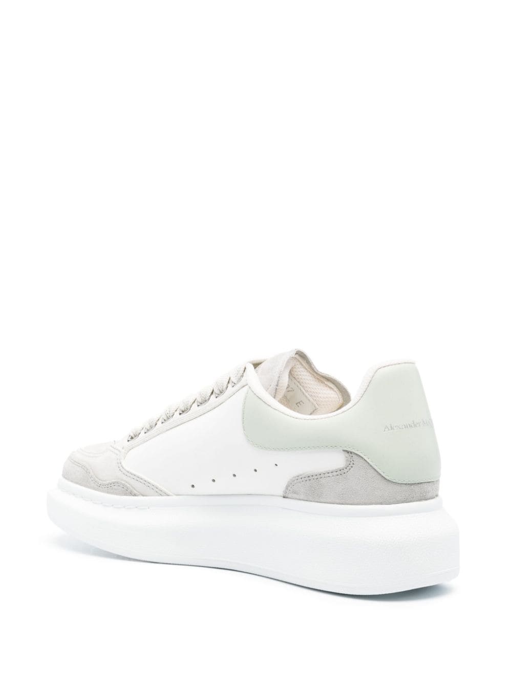 Larry panelled leather sneakers - 3
