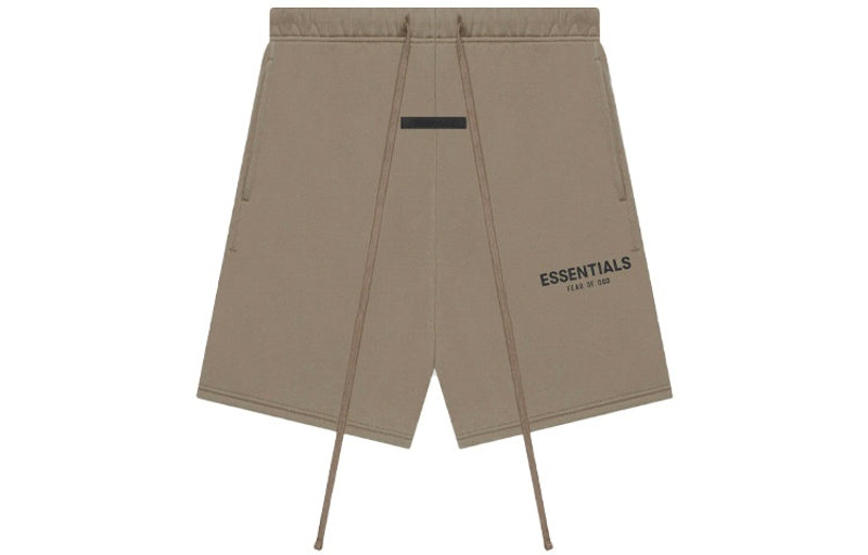 ESSENTIALS Fear of God Essentials SS21 Sweatshort Taupe FOG-SS21-564 outlook