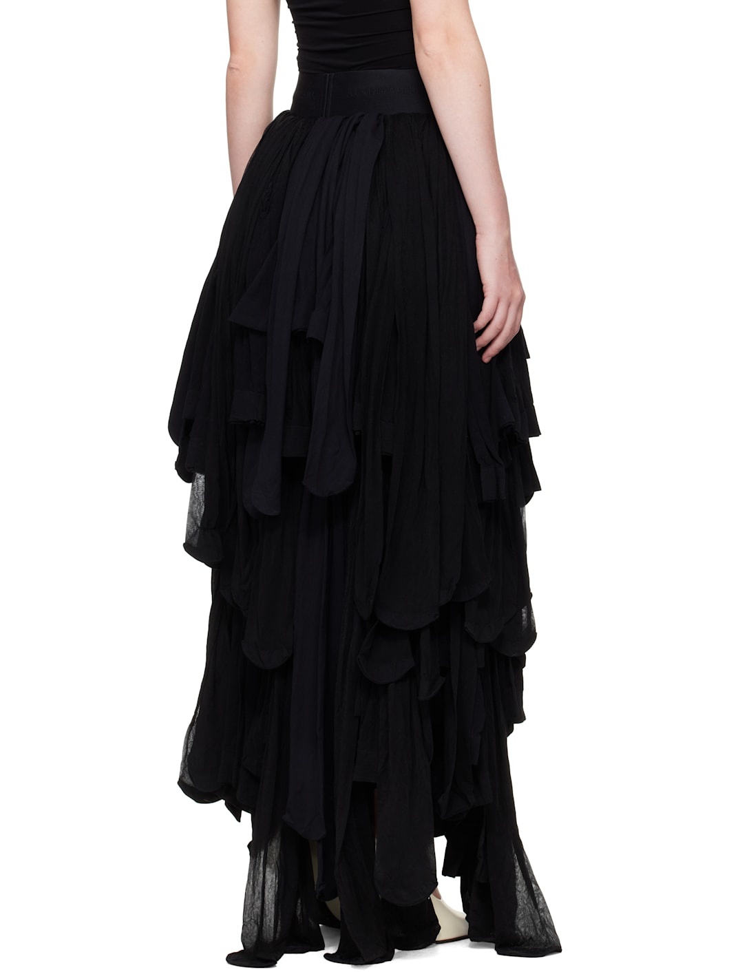 Black Tights Maxi Skirt - 3