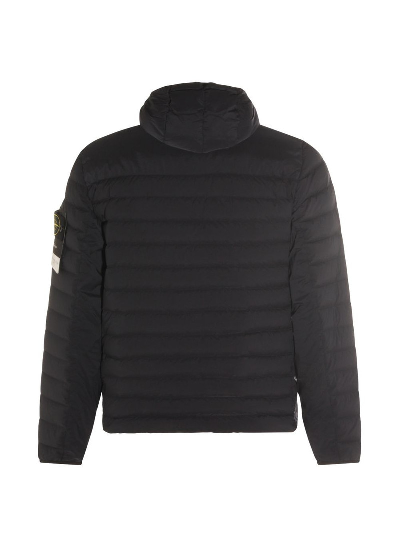 Stone Island Down-TC hooded padded coat outlook