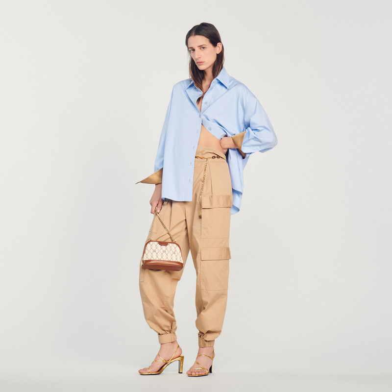 Sandro Rittah bag in monogram fabric outlook