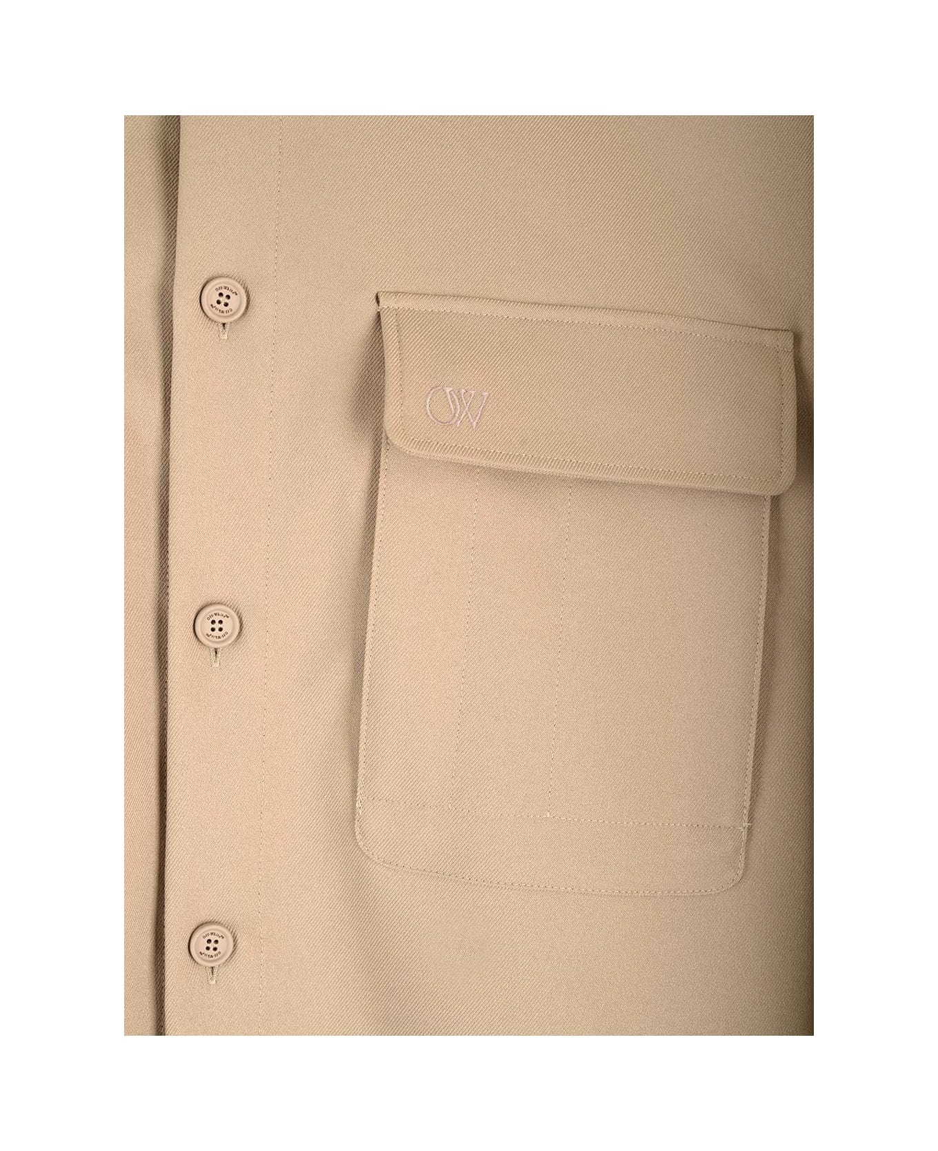 Camel Overshirt - 4