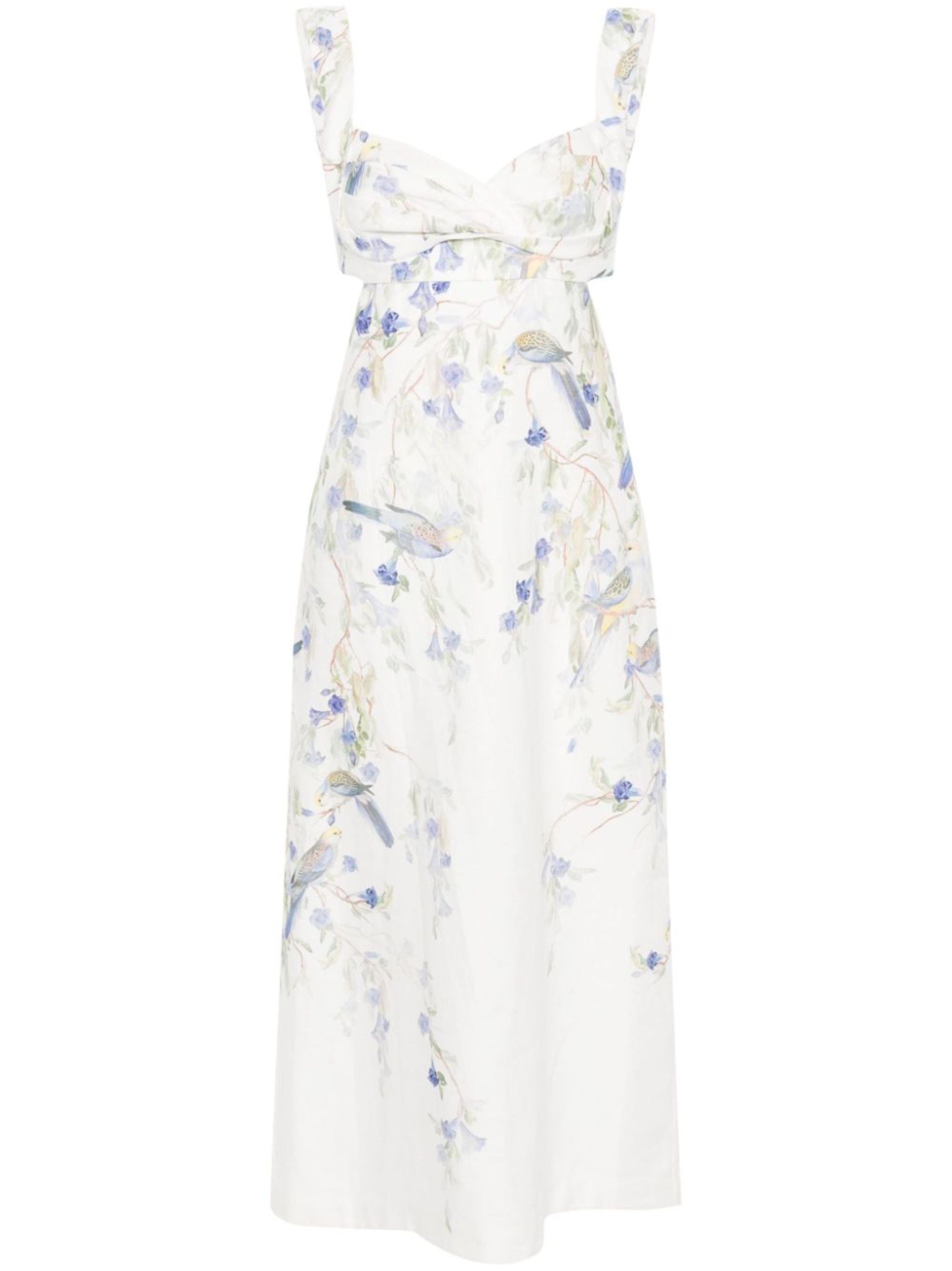 Natura linen midi dress - 1