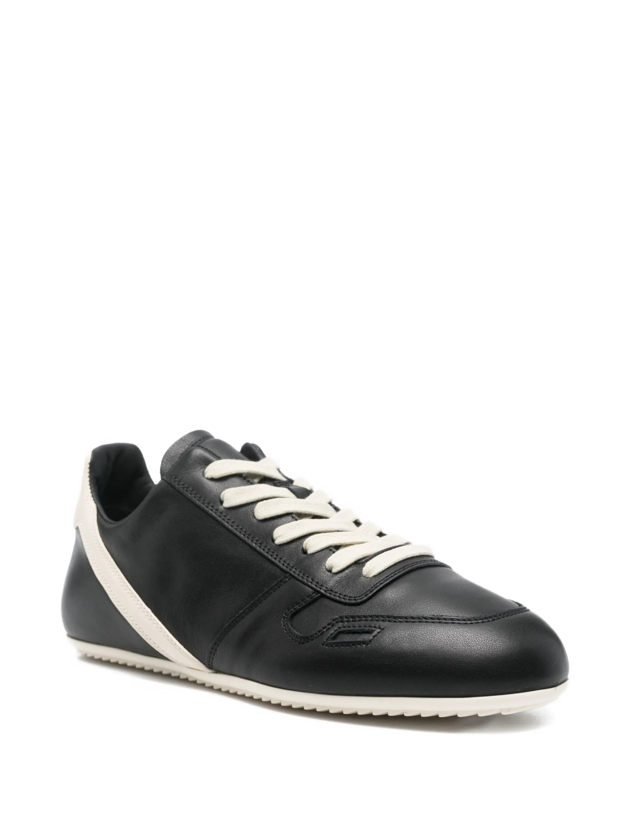 Rick Owens Leather Sneakers - 4