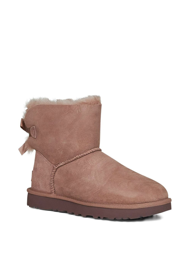 UGG Mini Bailey Bow II suede boots outlook