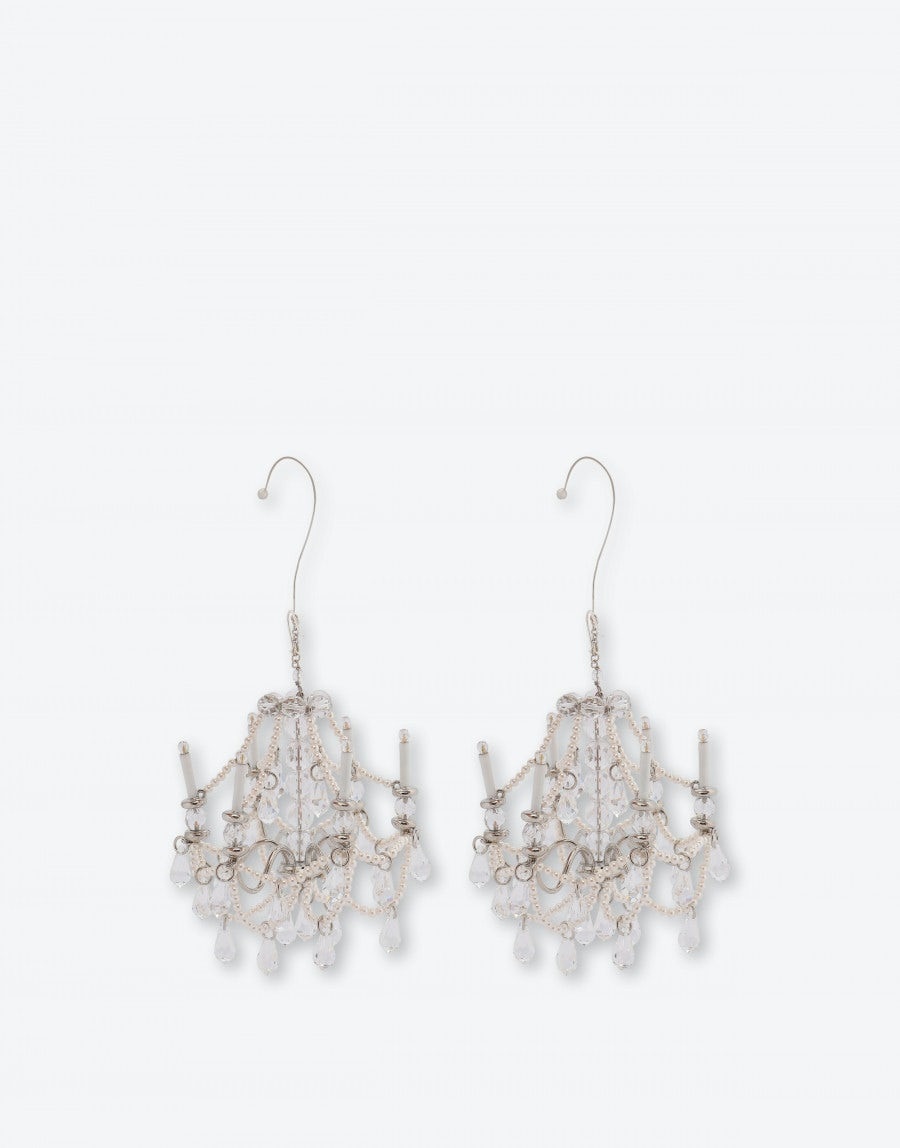 CRYSTAL CHANDELIER DROP EARRINGS - 1