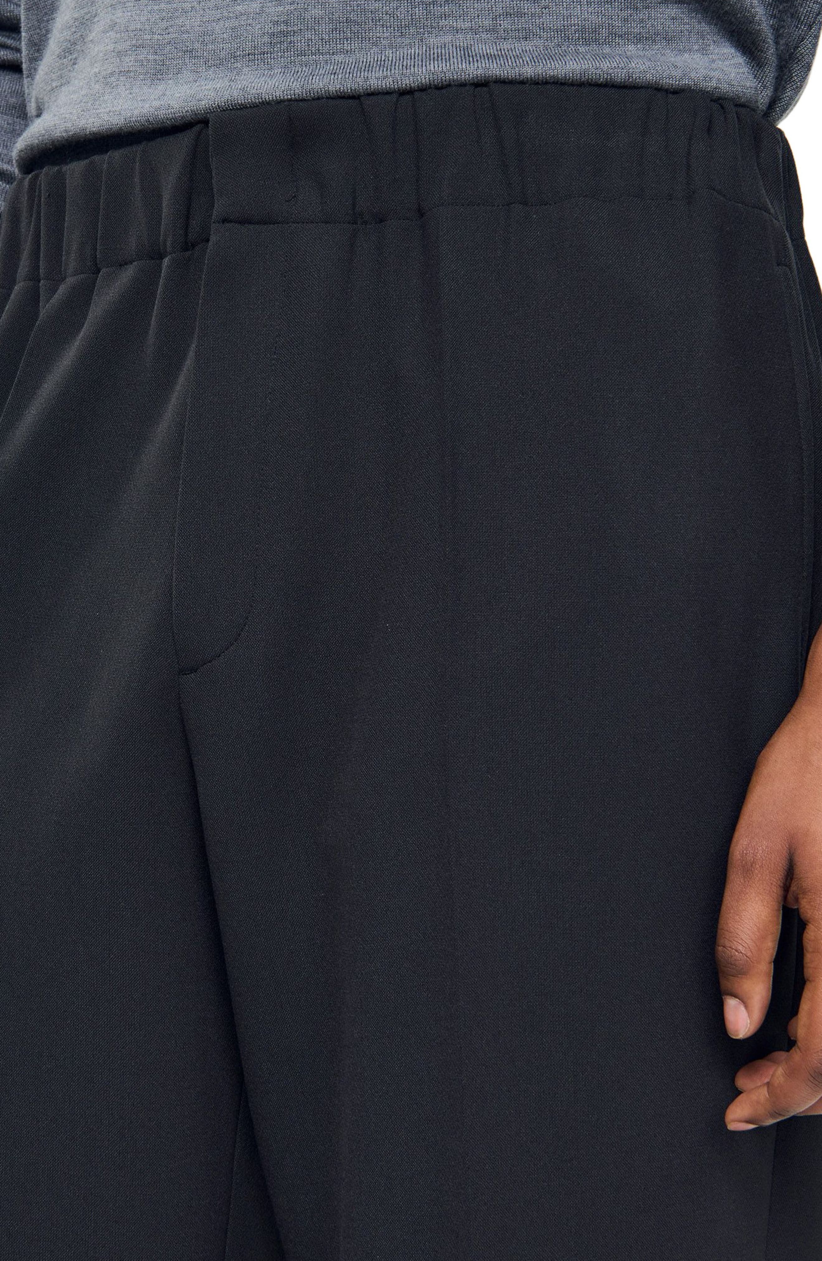 SANDRO Wide-leg trousers in Dark Grey at Nordstrom - 4
