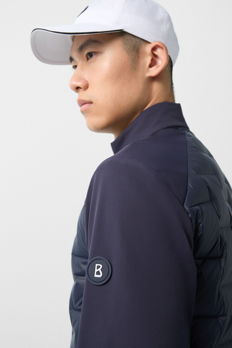 Dardan hybrid down jacket in Navy blue 5