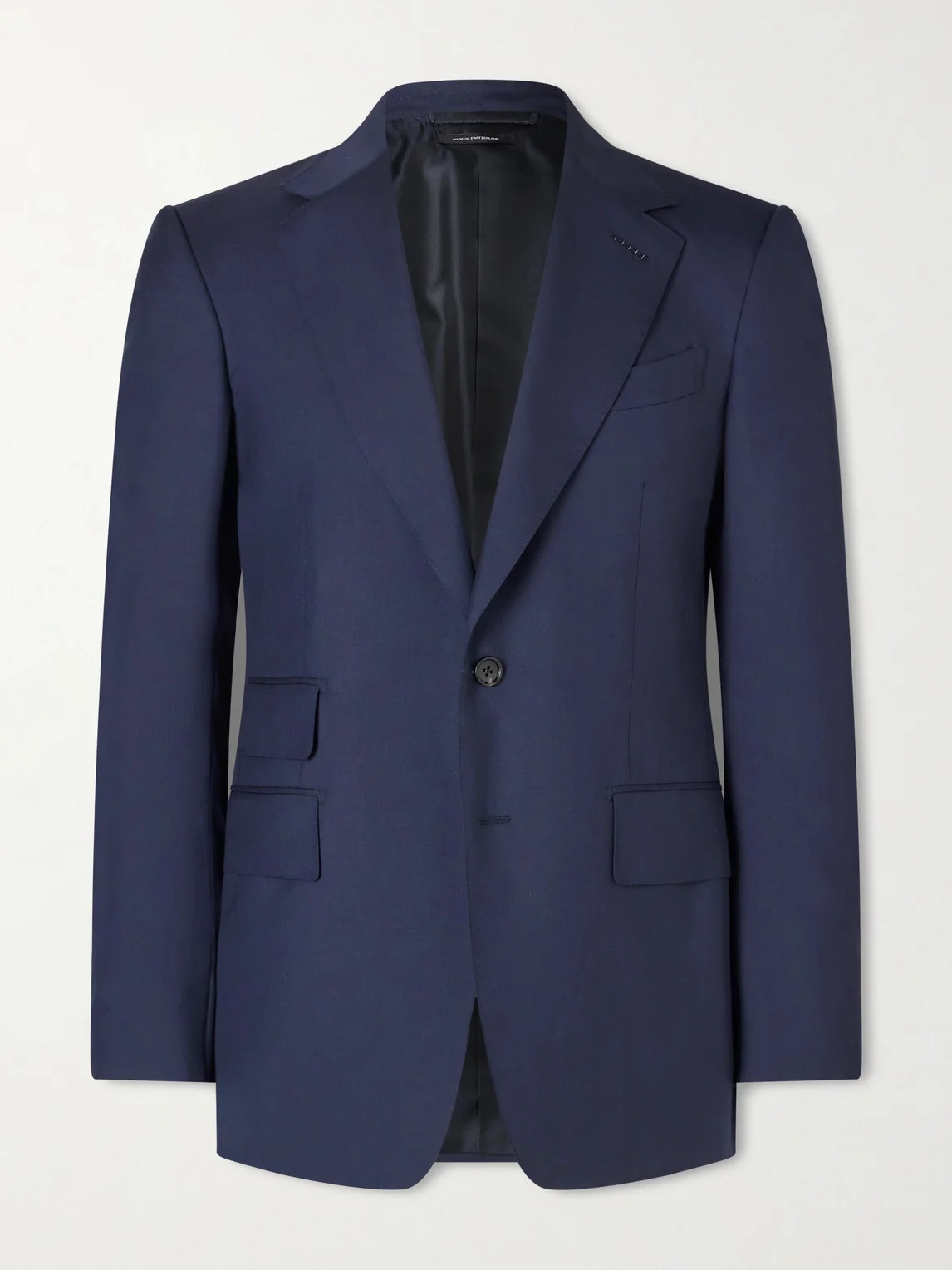 Shelton Super 120s Wool Suit Jacket - 1