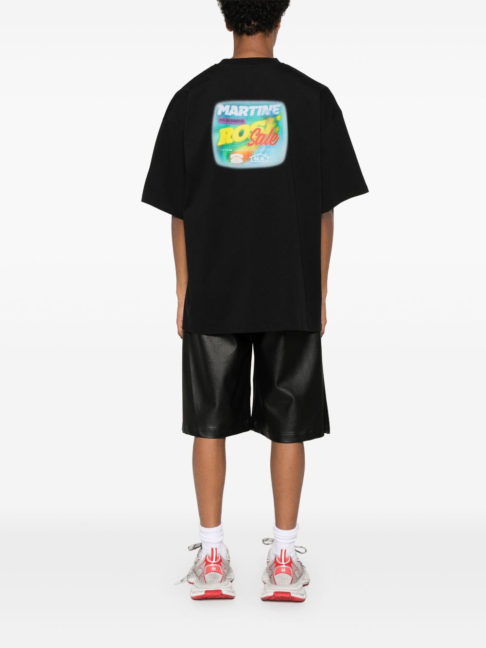 Martine Rose Oversized S/S T-Shirt Black "Black" - 3