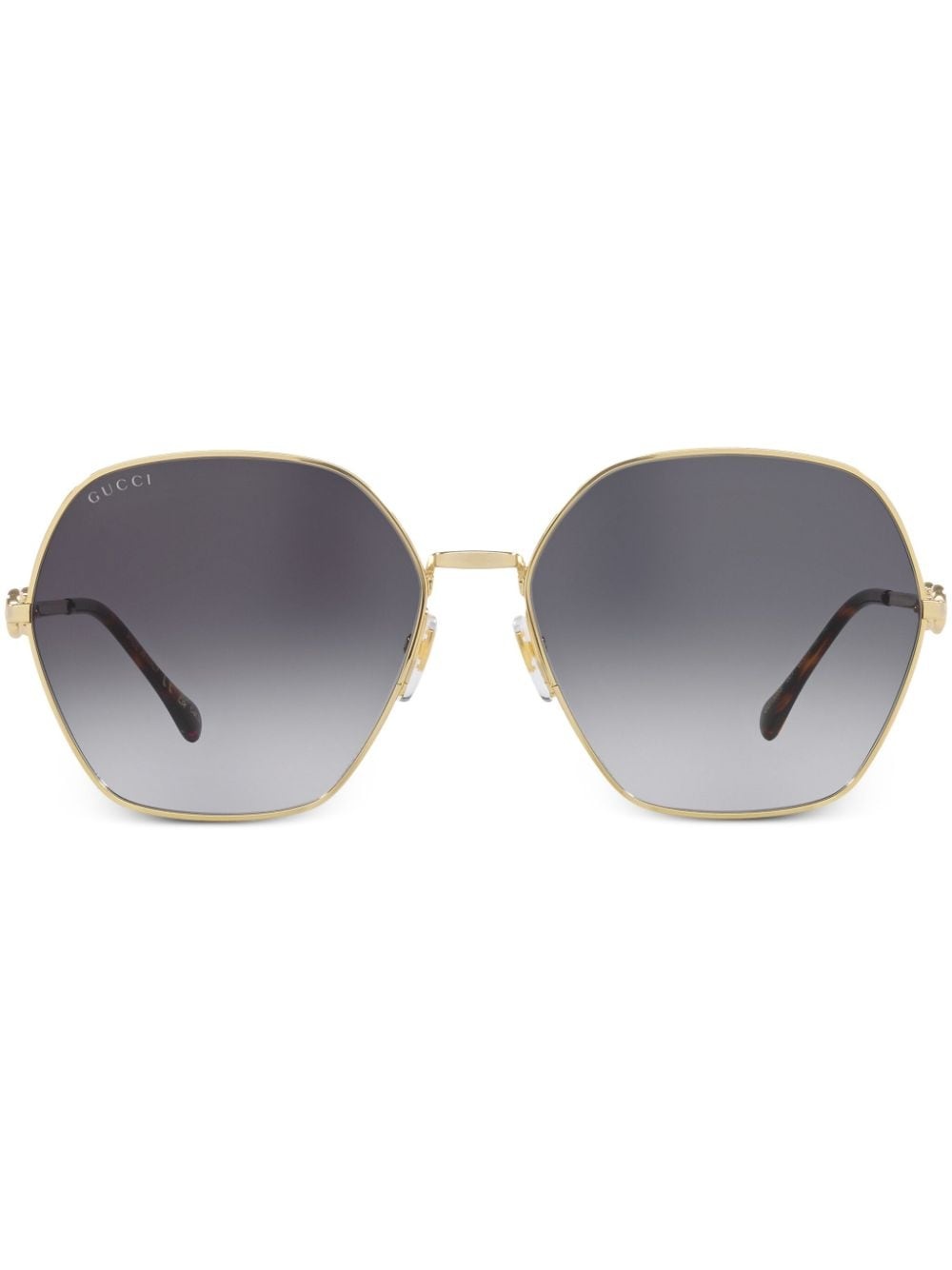 square-frame sunglasses - 1