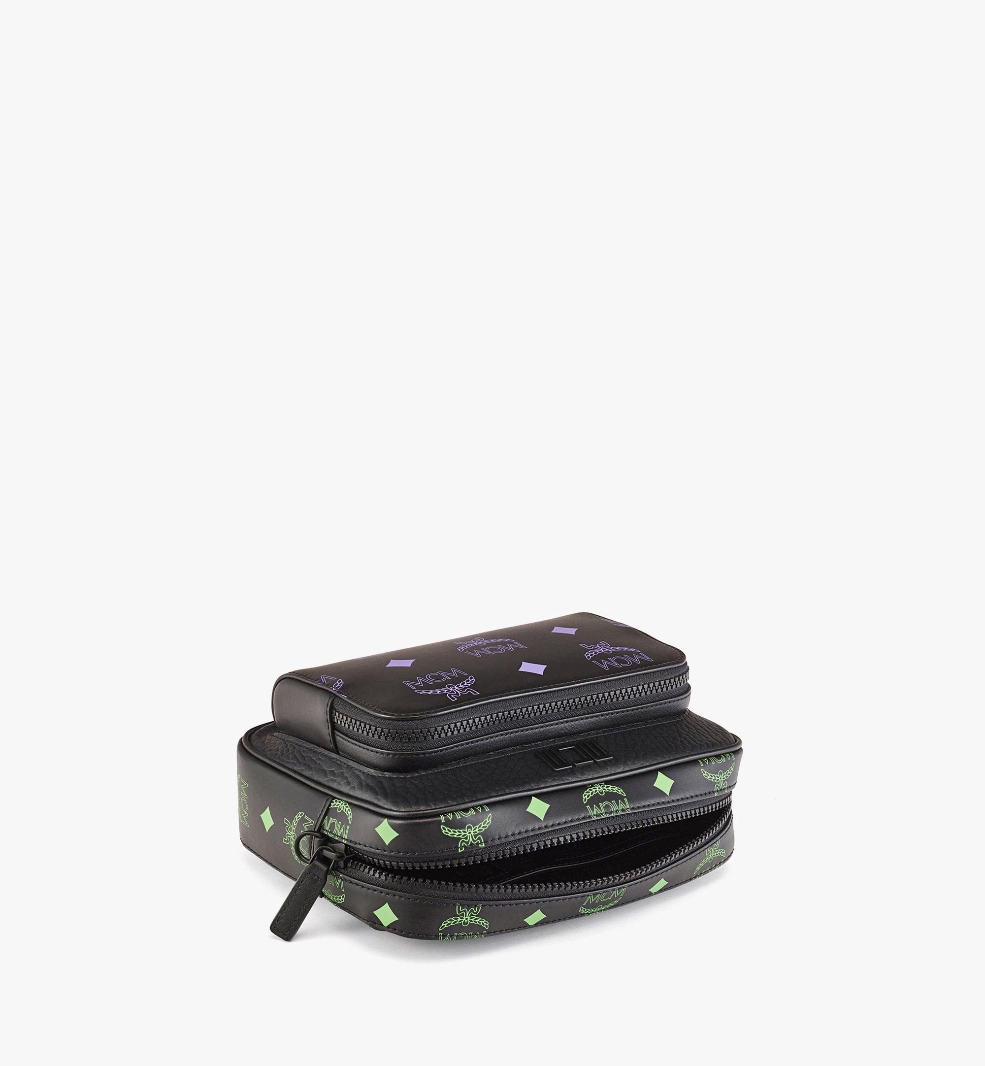 MCM Tech Crossbody in Color Splash Logo Leather - 4