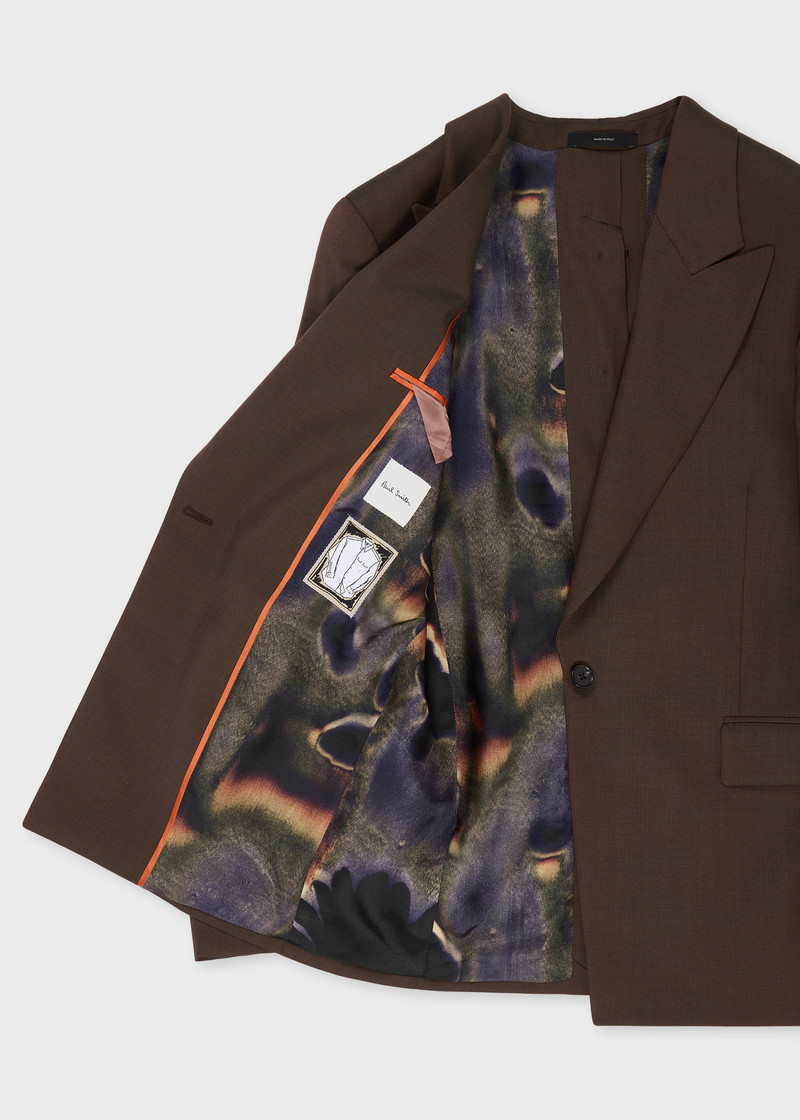 Women's Brown Tonic Wool Three-Piece Suit 4