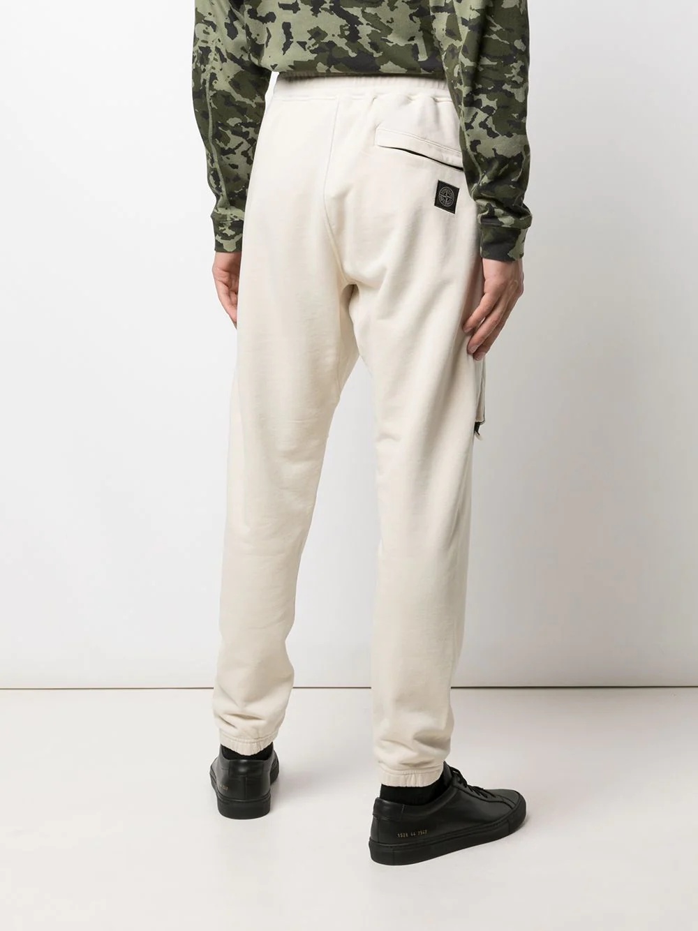 logo-patch track pants - 4