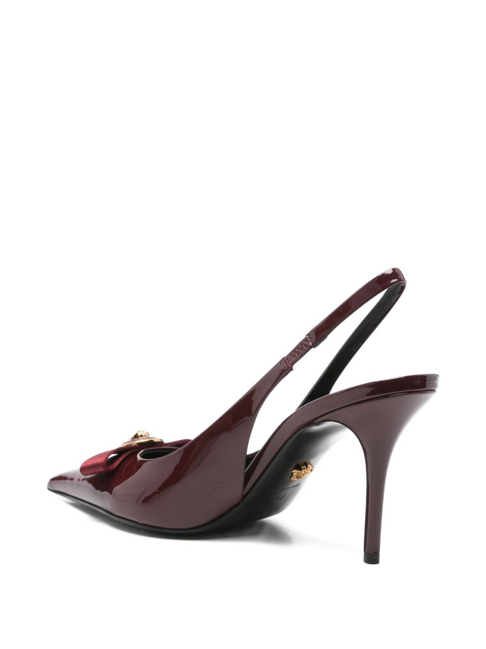 85mm Gianni Ribbon slingback pumps - 3
