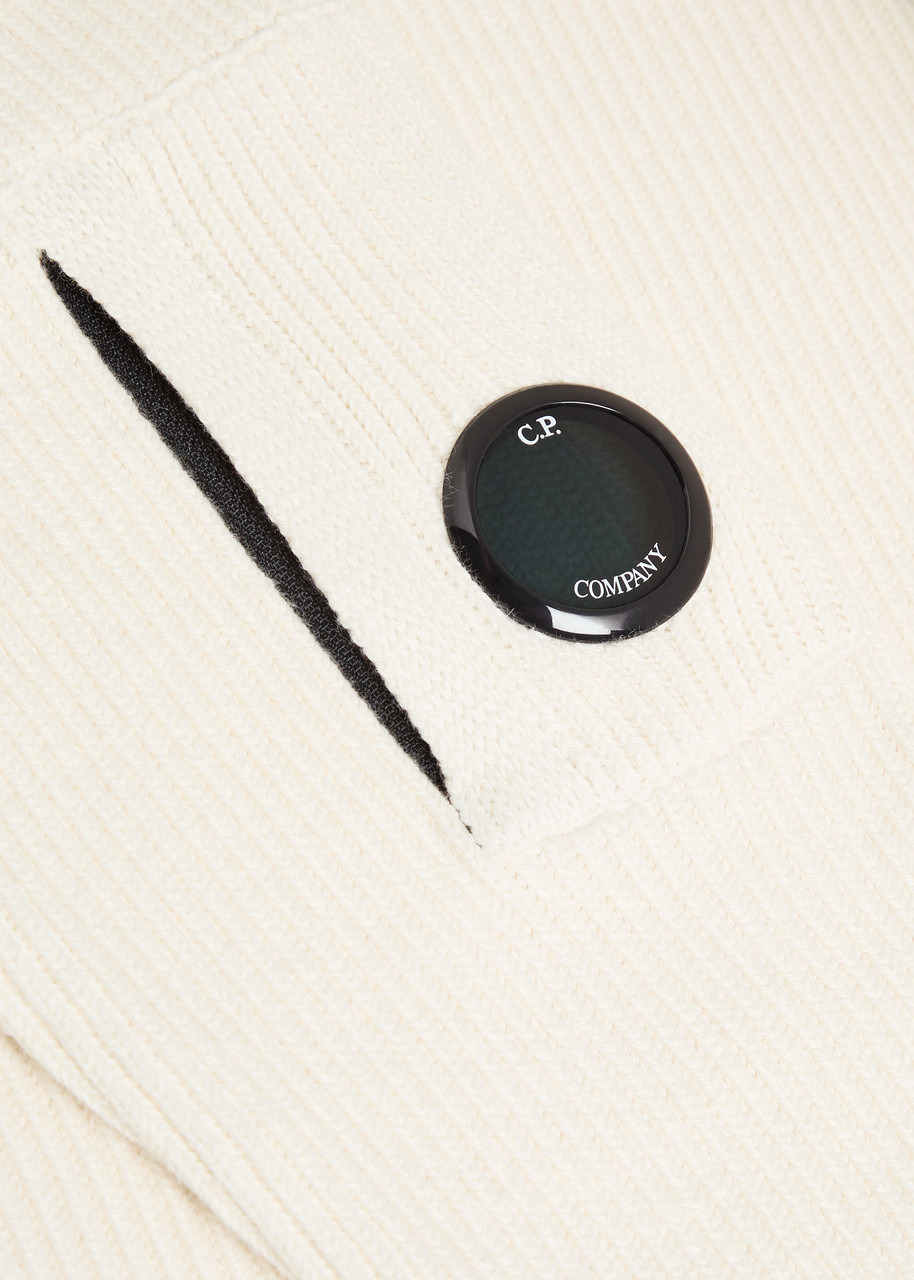 C.P. Company Lens Ribbed Cotton-blend Jumper - 5