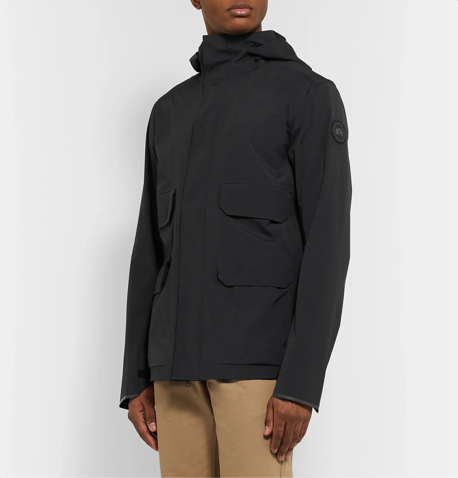 Meaford Logo-Print Tri-Durance Hooded Jacket - 4