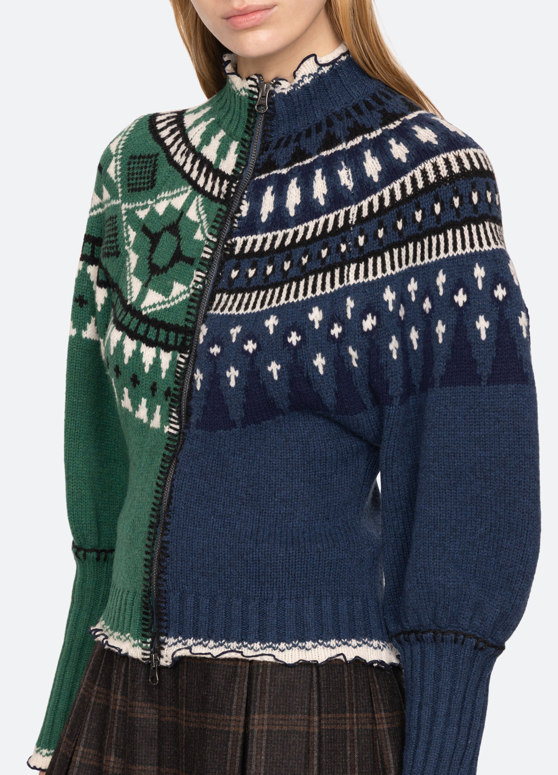 Linea Zip Front Cardigan - 7