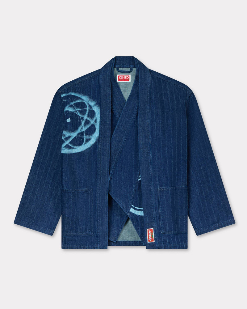 'Kenzo x Futura 2000' kimono jacket in Japanese denim 1