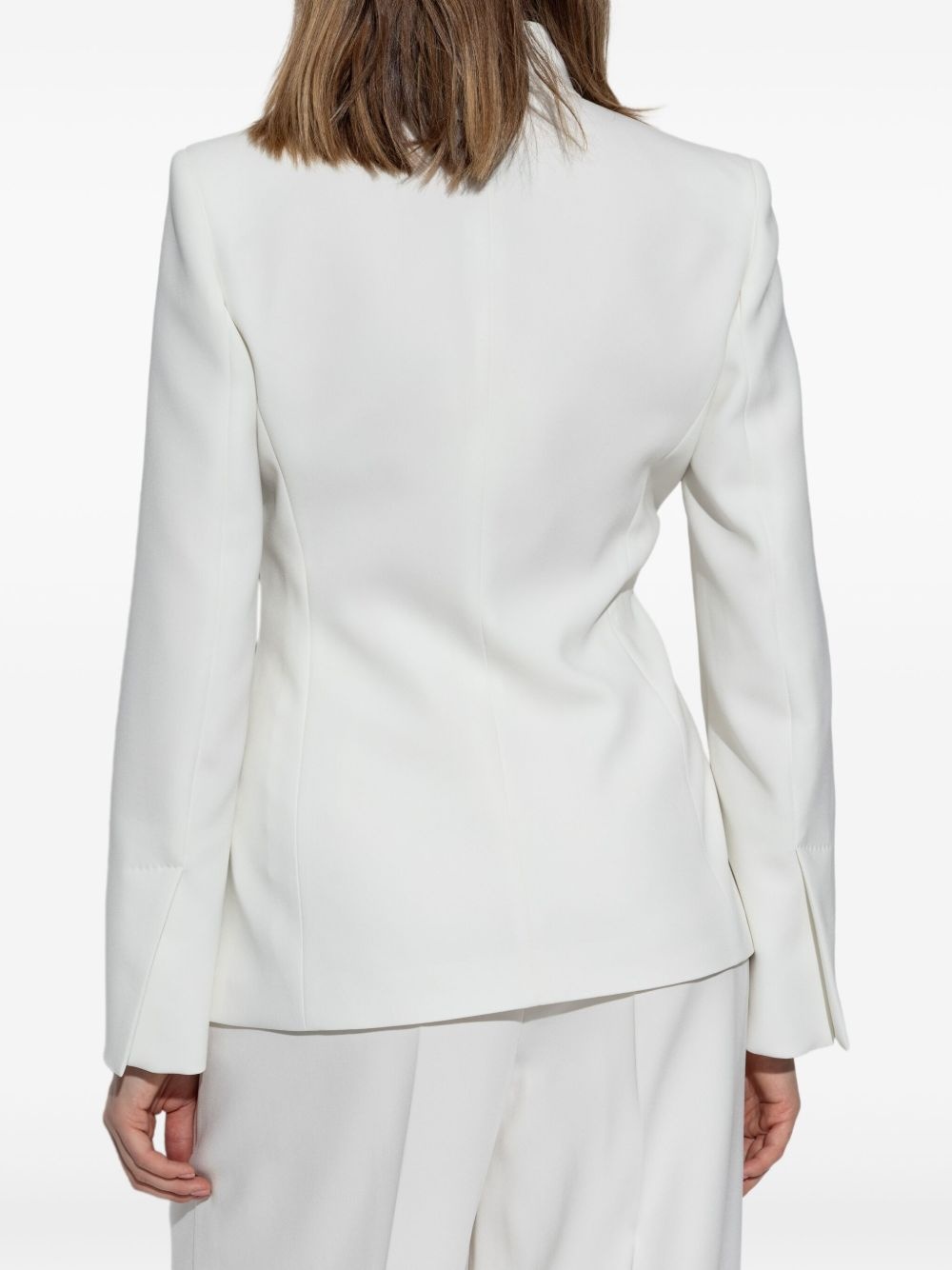 bow-tie detail blazer - 4